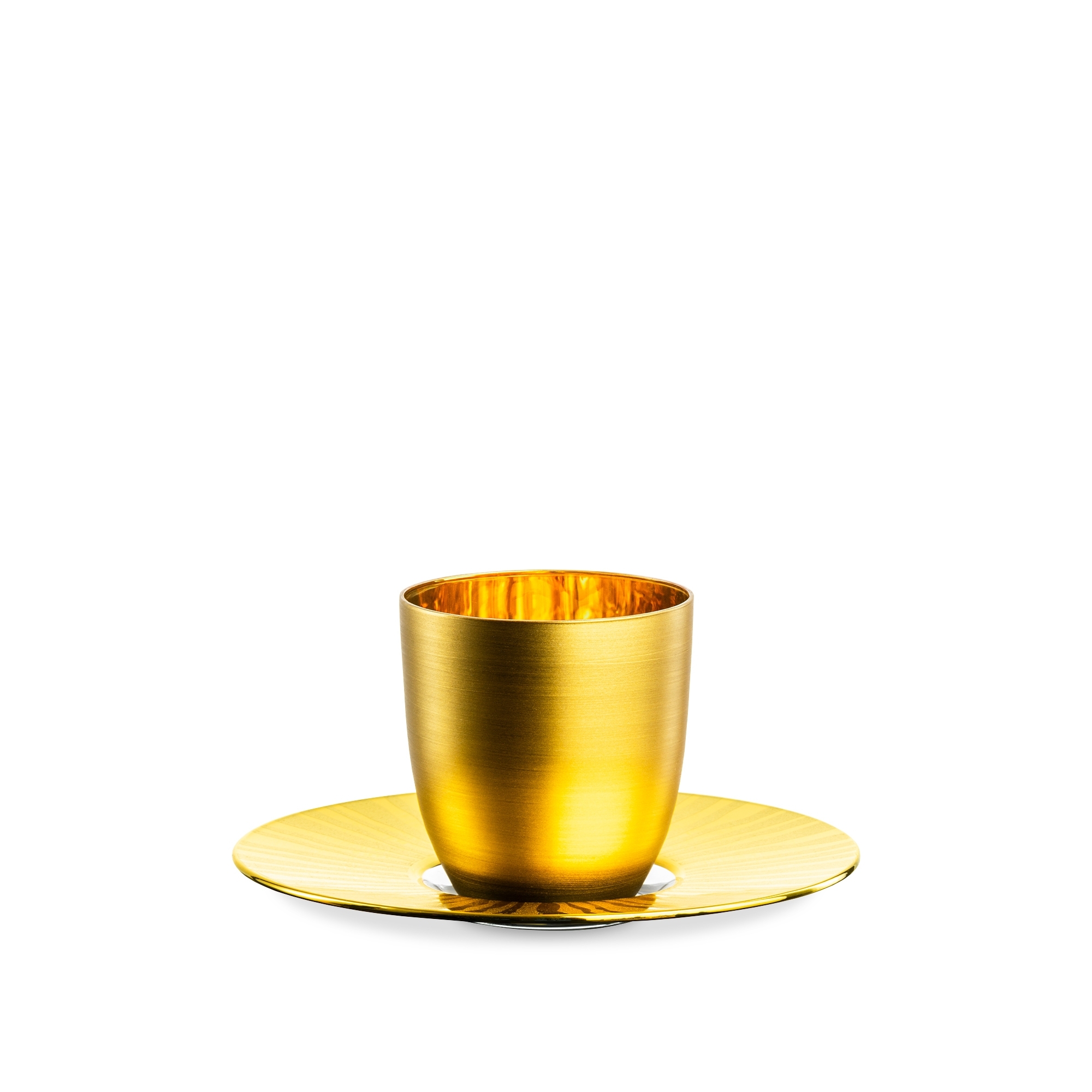 Eisch – COSMO COLLECT espresso set, sun gold