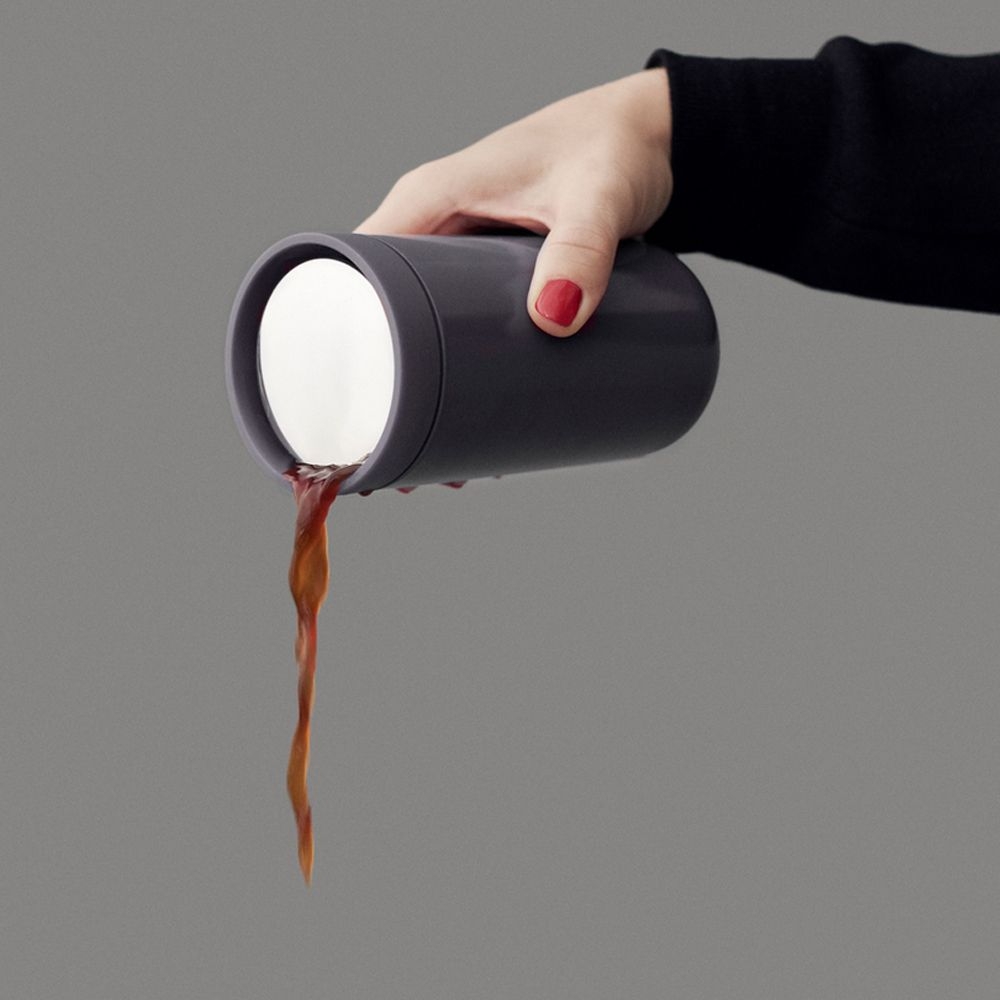 Stelton - To Go Click - Becher 200 ml - Edelstahl