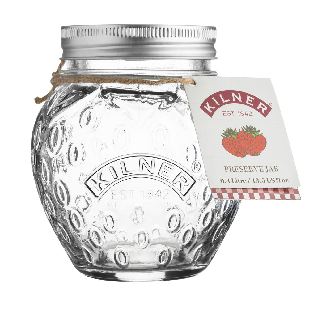 Kilner - Strawberry jam jar - 400 ml