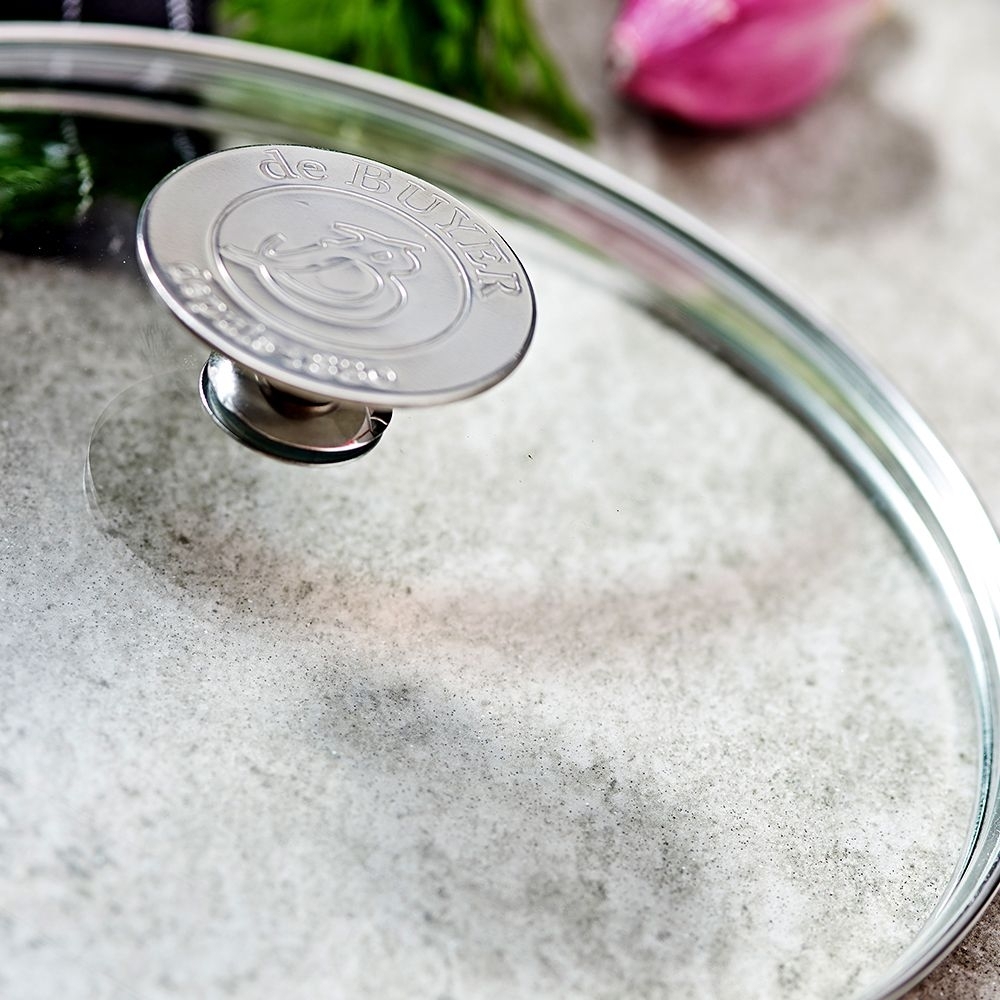 de Buyer - Glass Lid 32 cm for MILADY and CHOC INTENSE de Buyer - Glass Lid 32 cm for MILADY and CHOC INTENSE