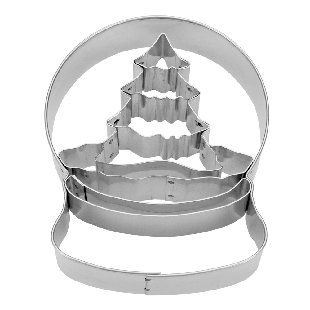 Städter - Prägeausstecher Tannenbaum Glaskugel - 8 cm