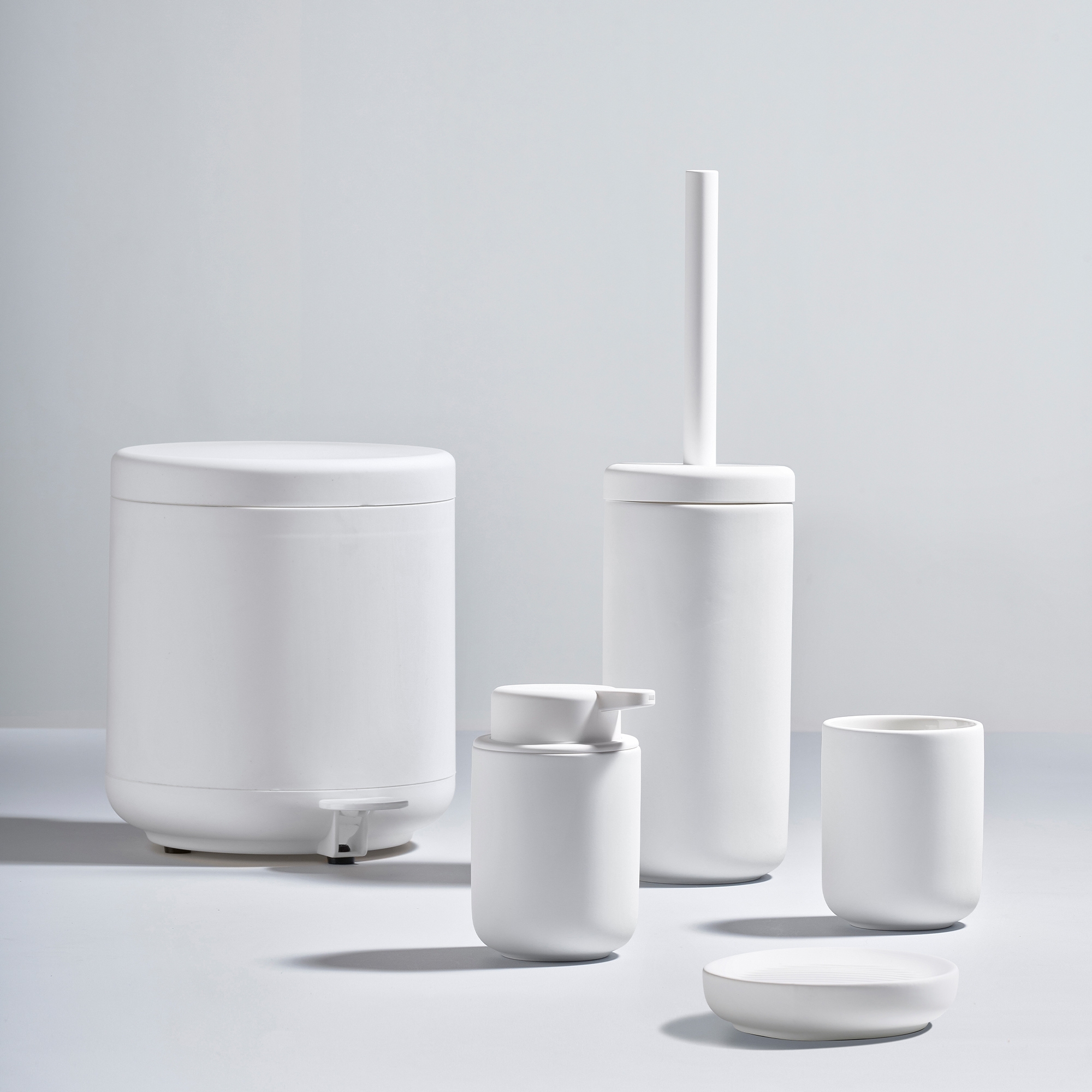 Zone - Ume Pedal Bin - White