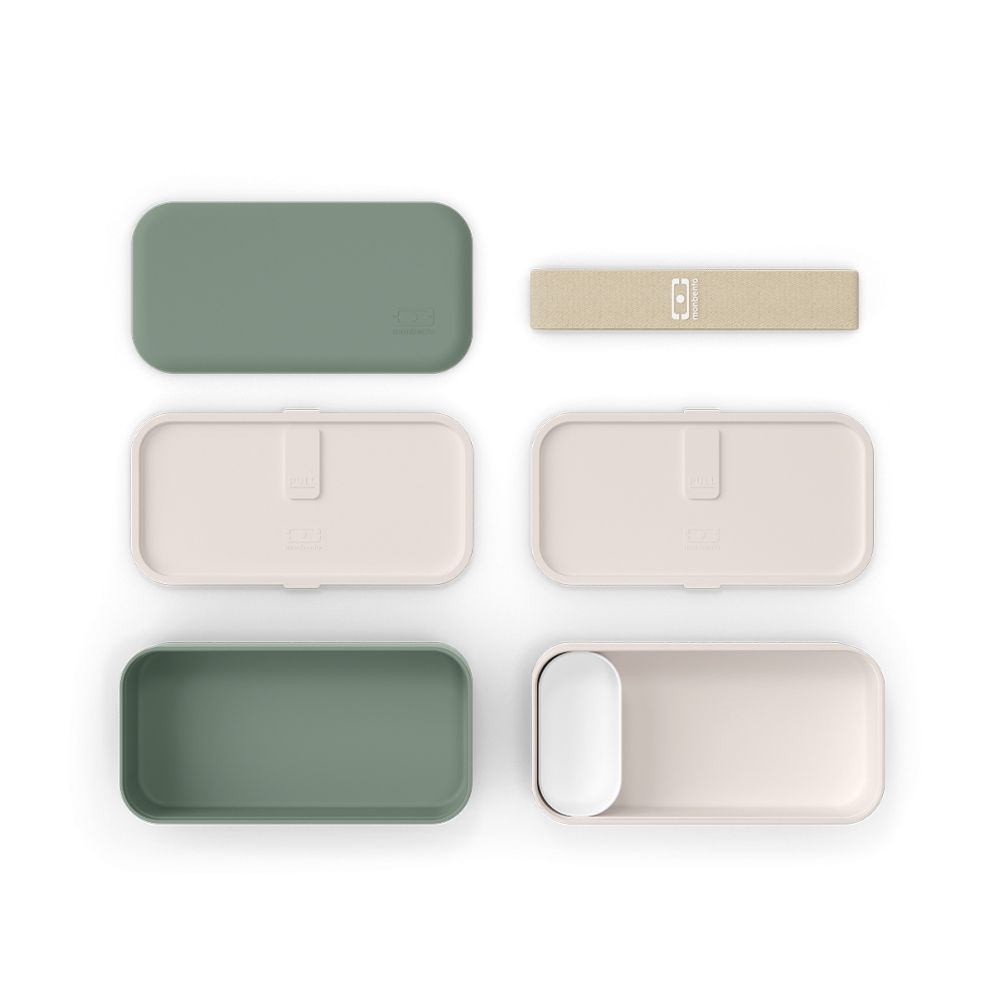 monbento - Original Bento Box natural green monbento - Original Bento Box natural green