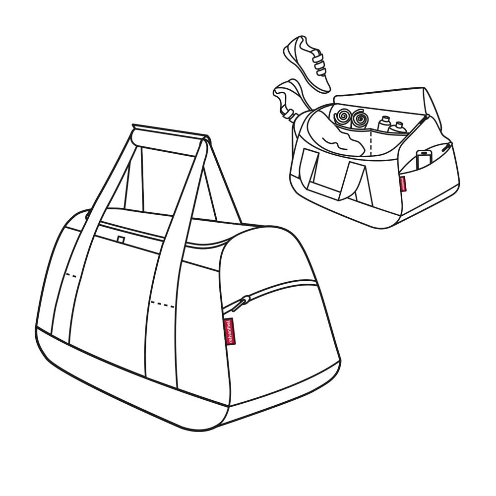 reisenthel - activitybag - twist silver reisenthel - activitybag - twist silver