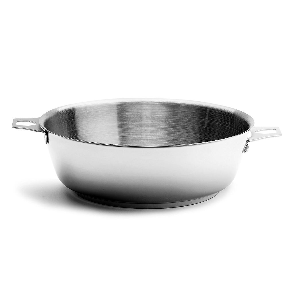 de Buyer - TWISTY Sauteuse ohne Griff 24 cm - Edelstahl