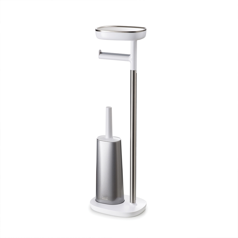 JosephJoseph - EasyStore™Plus Toilet Holder + Flex™Toilet Brush JosephJoseph - EasyStore™Plus Toilet Holder + Flex™Toilet Brush