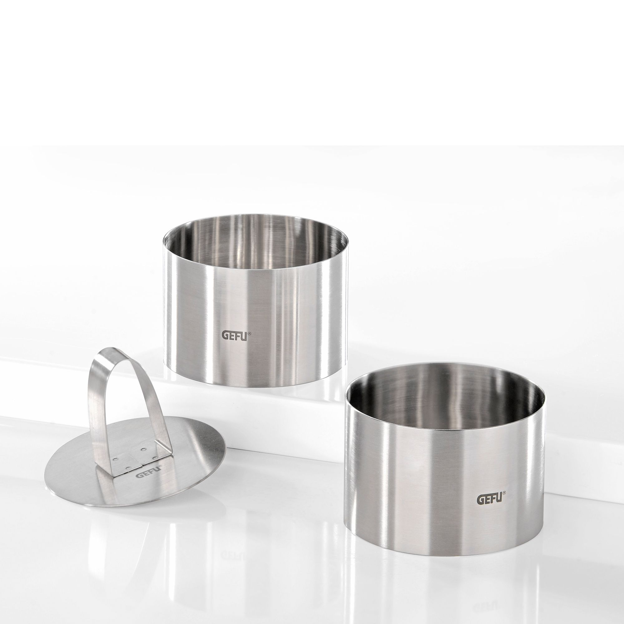 Gefu - Dessert- und Vorspeisenringe FORMA, 2 Stück