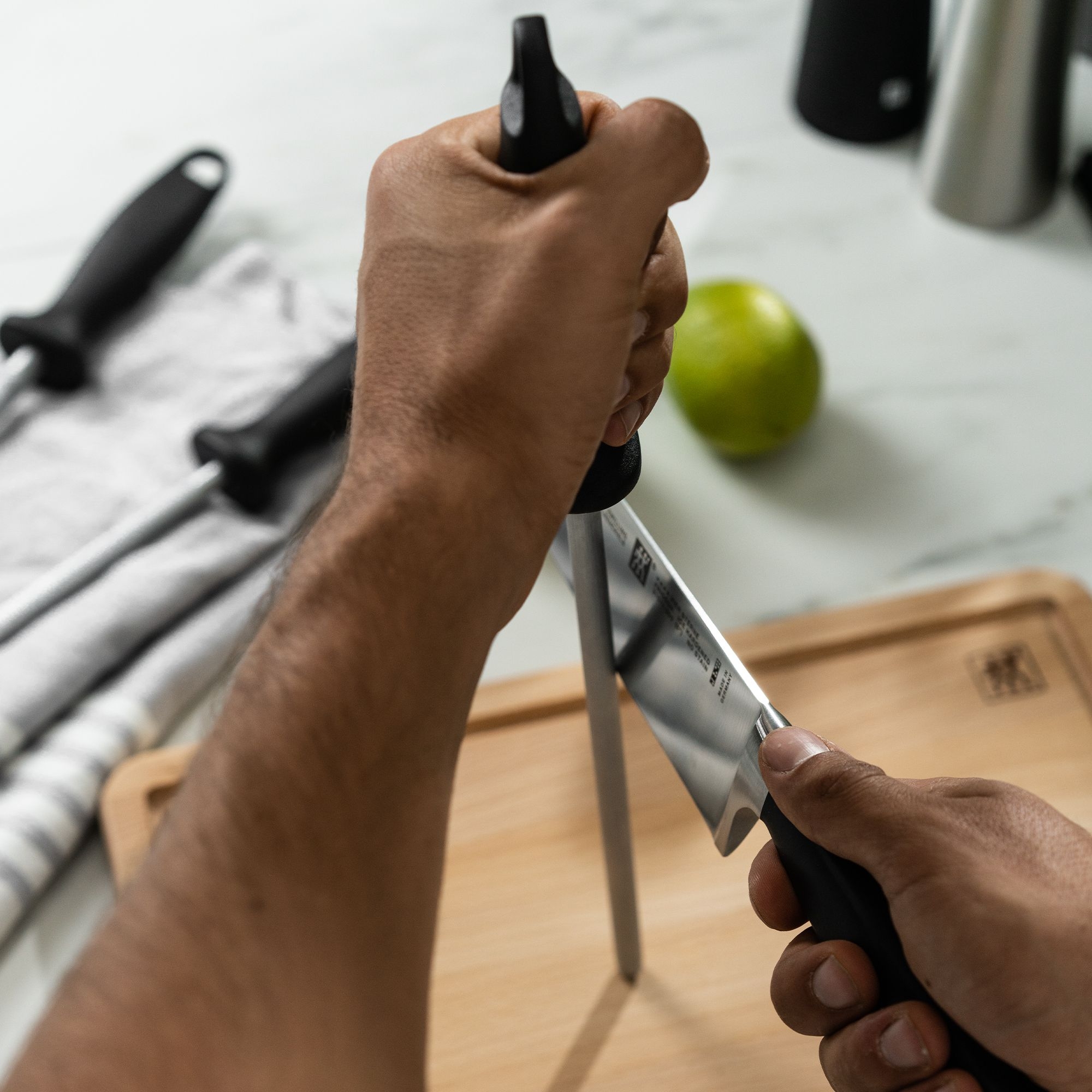 ZWILLING - Wetzstahl | verchromt | 26 cm ZWILLING - Wetzstahl | verchromt | 26 cm