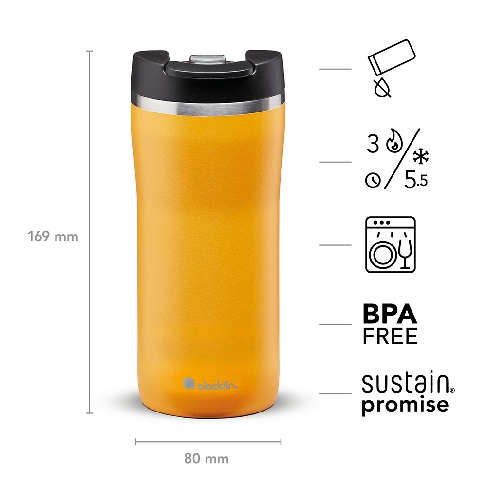 aladdin - Mocca Thermavac ™ - Leak-Lock™ Edelstahlbecher 0.35 l
