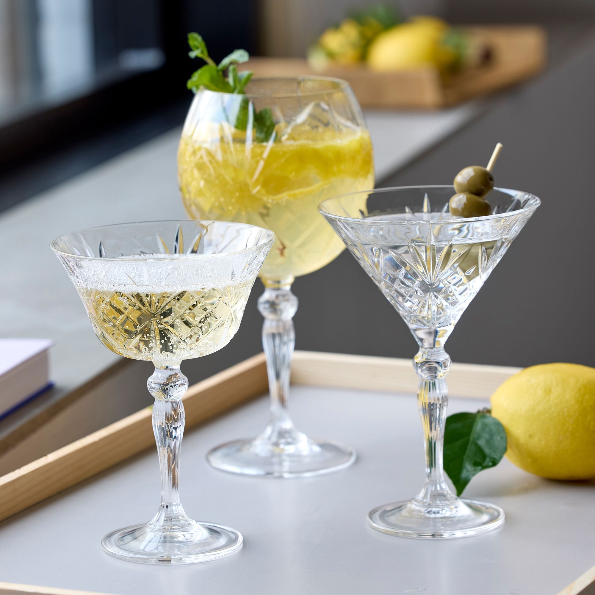 Lyngby Glas - Melodia - Champagner-Schale - einzeln