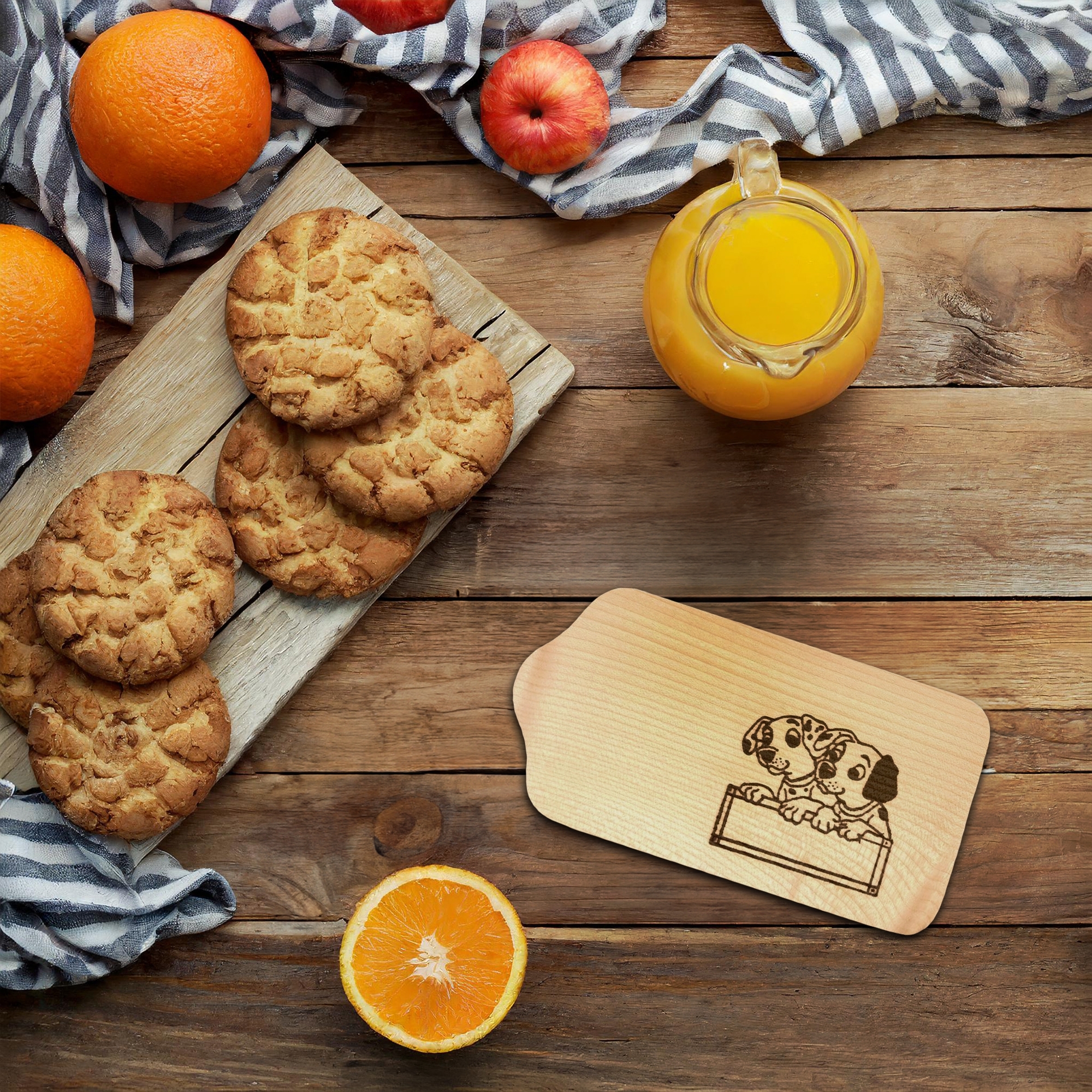 Culinaris - Breakfast board - maple wood - dogs