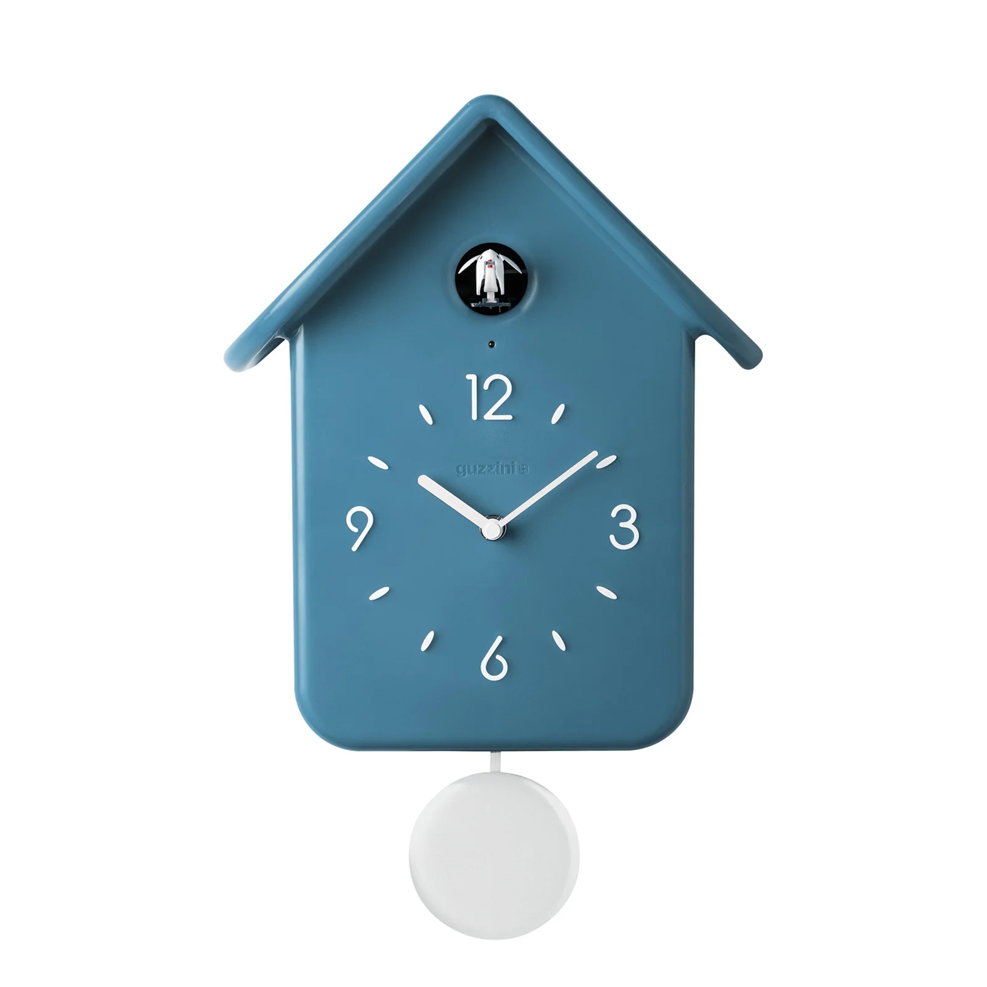 Guzzini - Cuckoo clock QQ HOME - Cerulean Blue Guzzini - Cuckoo clock QQ HOME - Cerulean Blue