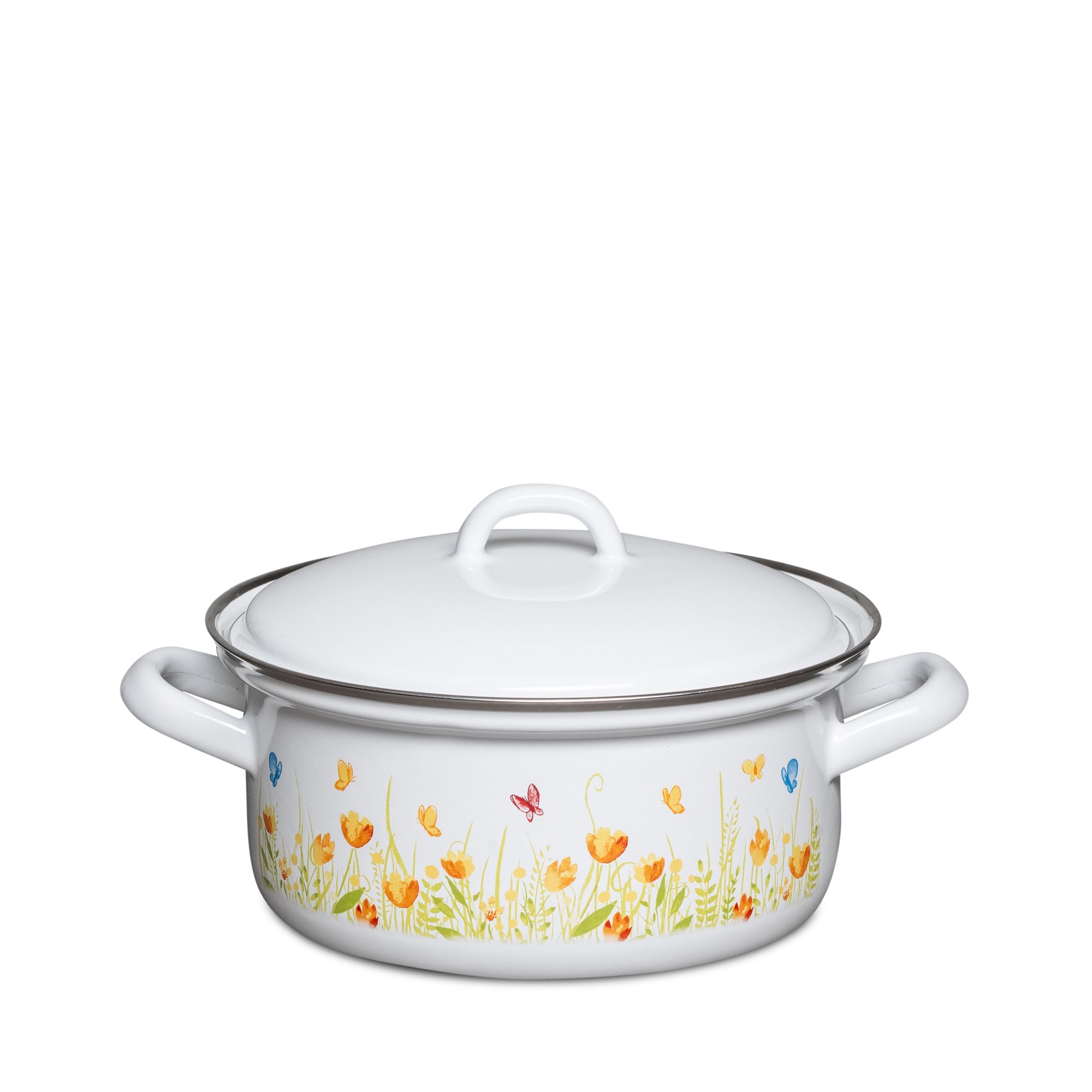 Riess special decor - Tulip - Saucepan with lid 18 cm Riess special decor - Tulip - Saucepan with lid 18 cm