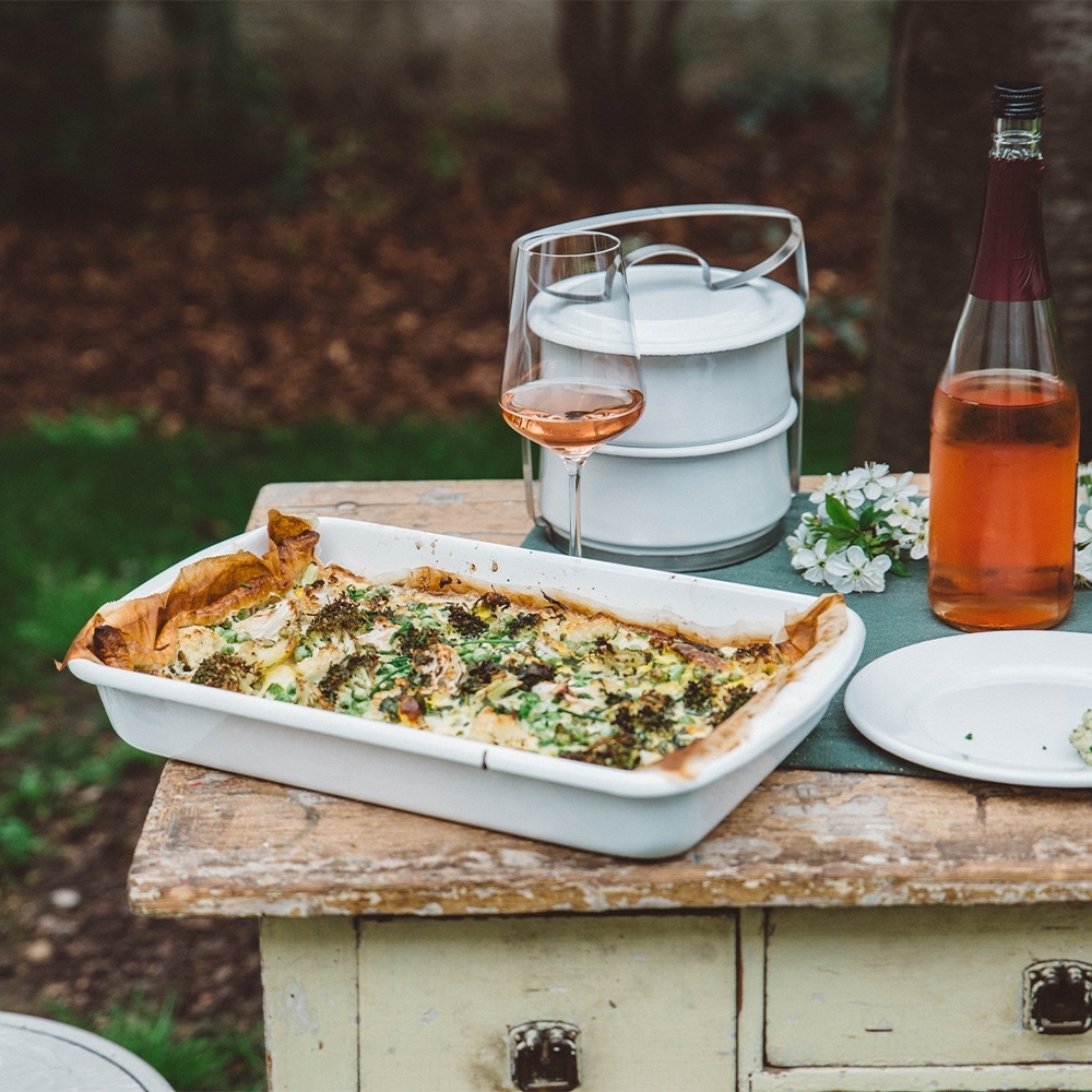 Riess CLASSIC - White - Casserole dish