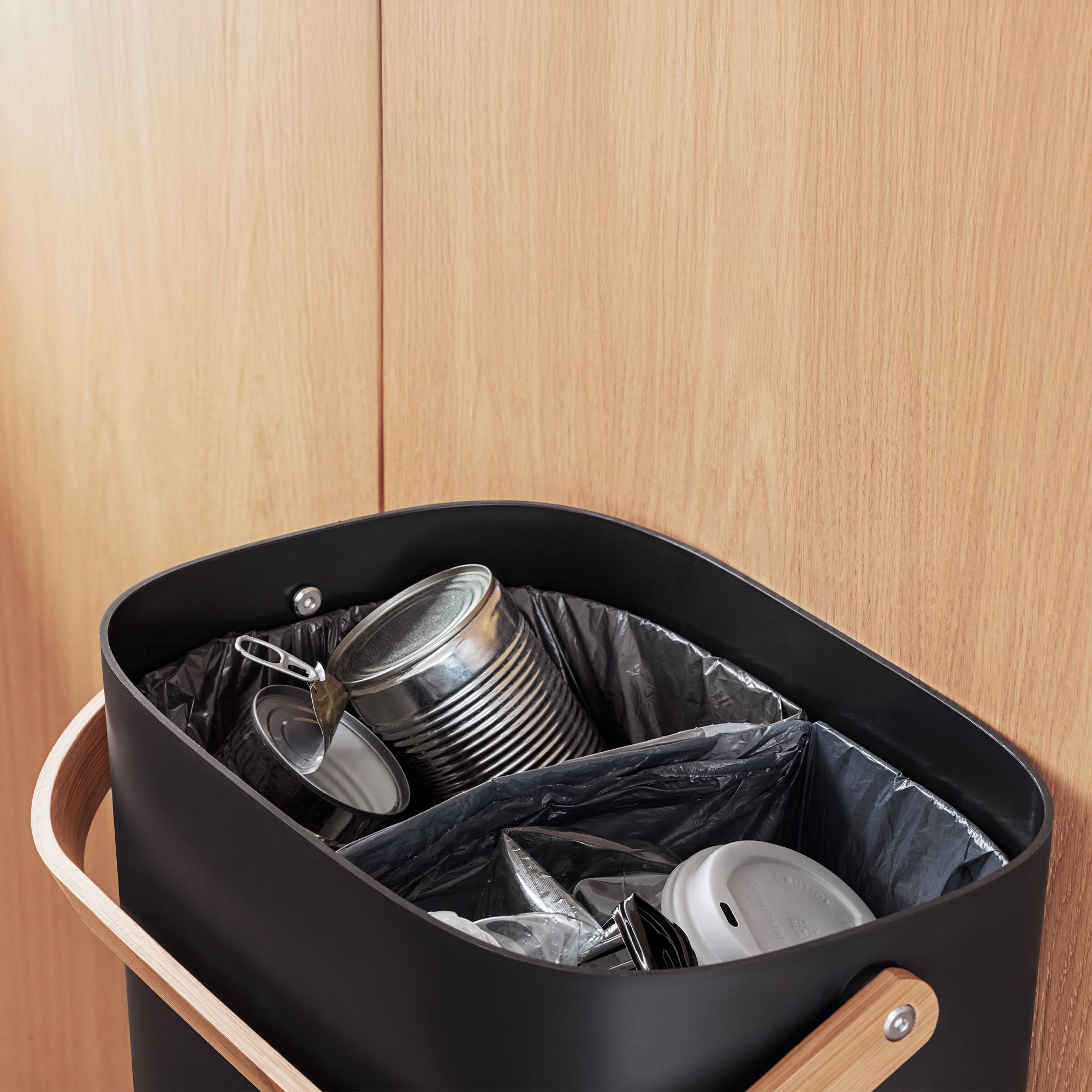 Eva Solo - Reflect Recycling waste bin - 16 L for 2 bags Eva Solo - Reflect Recycling waste bin - 16 L for 2 bags