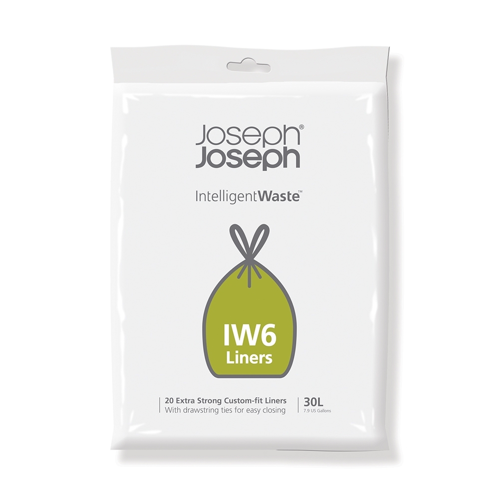 Joseph Joseph - IW6 30L Custom-fit 20 Bin Liners Joseph Joseph - IW6 30L Custom-fit 20 Bin Liners