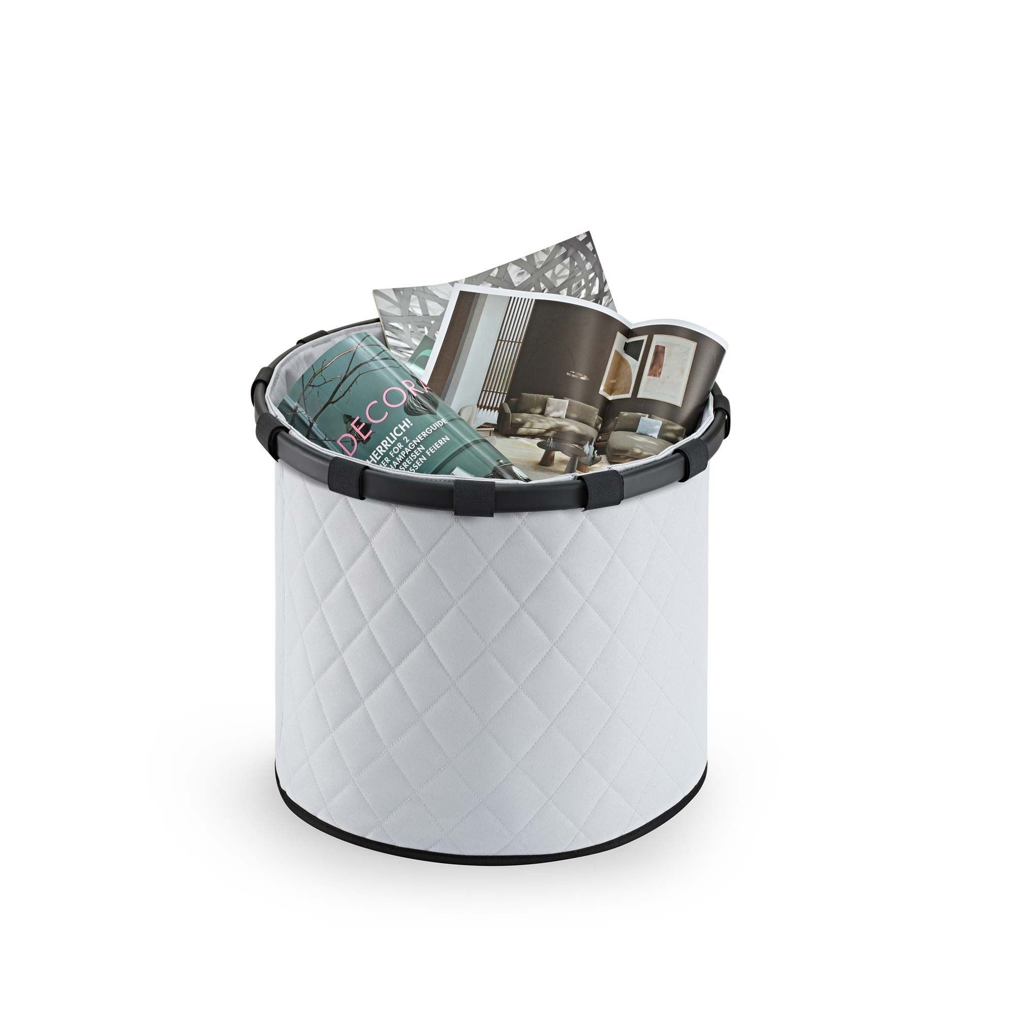 reisenthel - homebasket M - frame rhombus  light grey reisenthel - homebasket M - frame rhombus  light grey