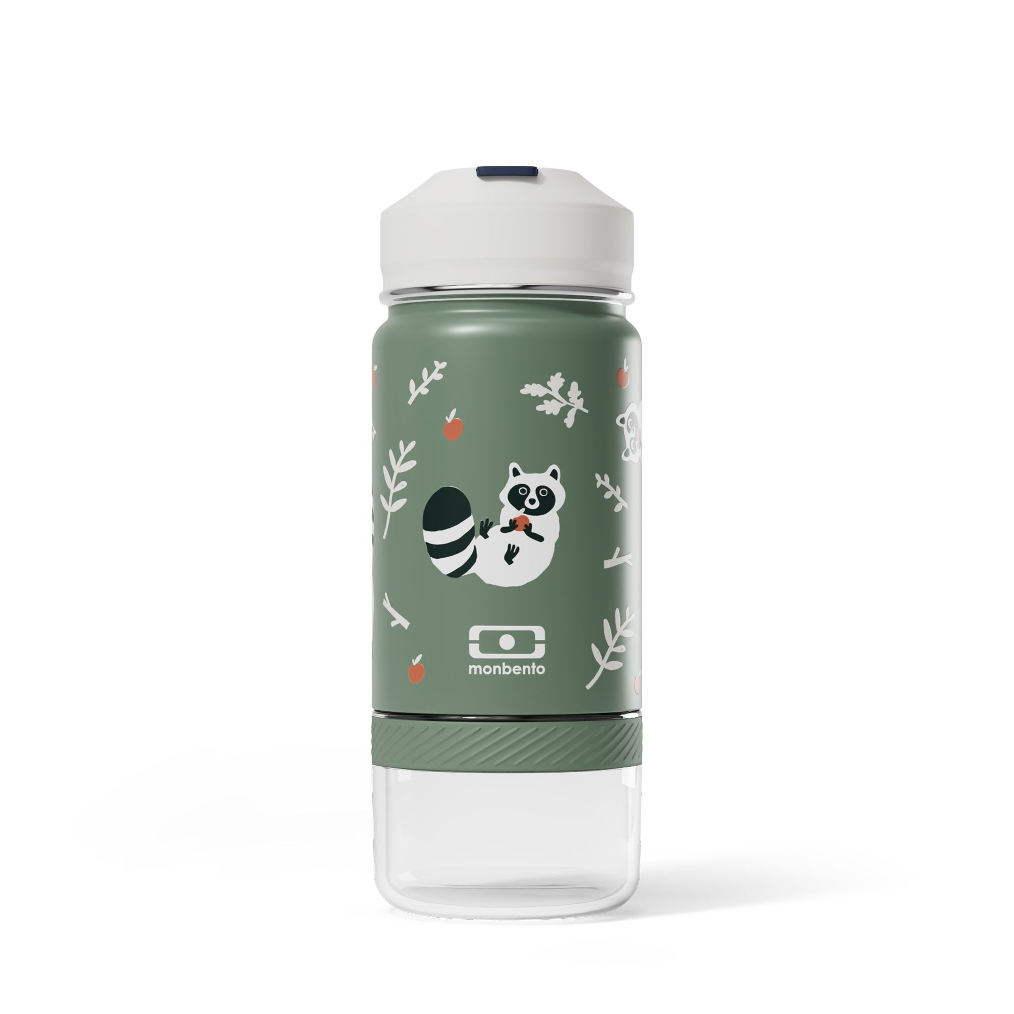 monbento - MB Twisty - 2 in 1 bottle - Raccoon