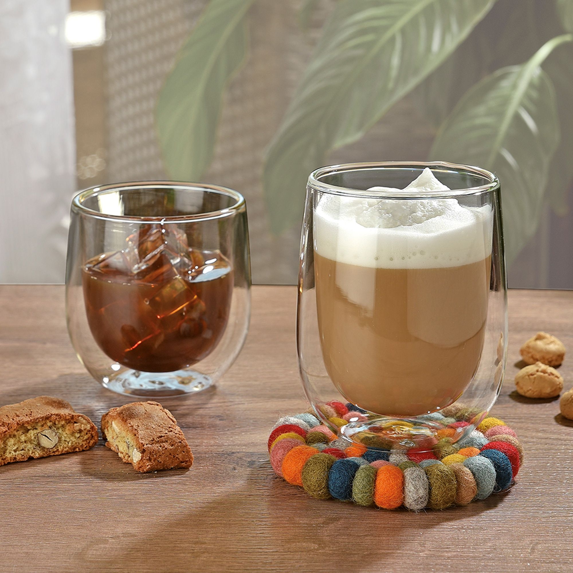 Cilio - Glass Coaster LANA - COLORE - round