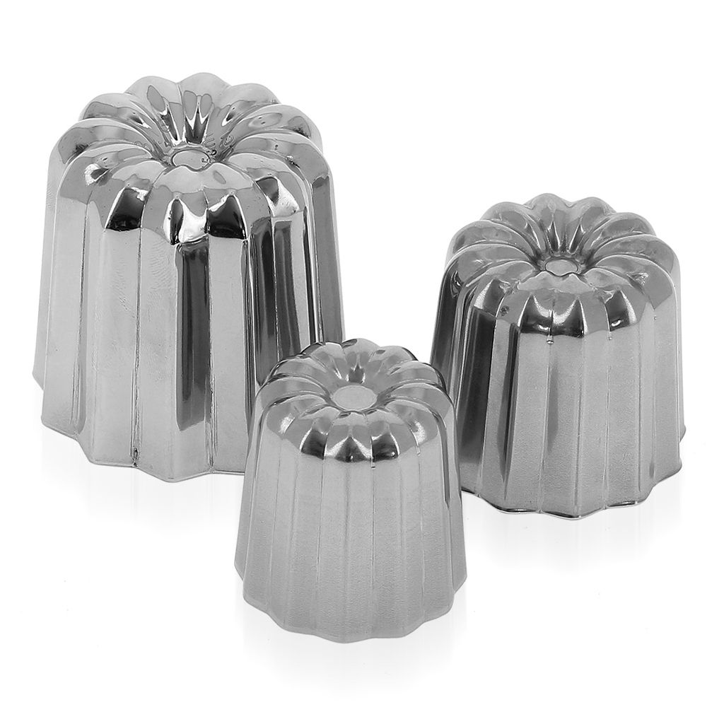 de Buyer - Fluted mould Canelés Bordelais - stainless steel