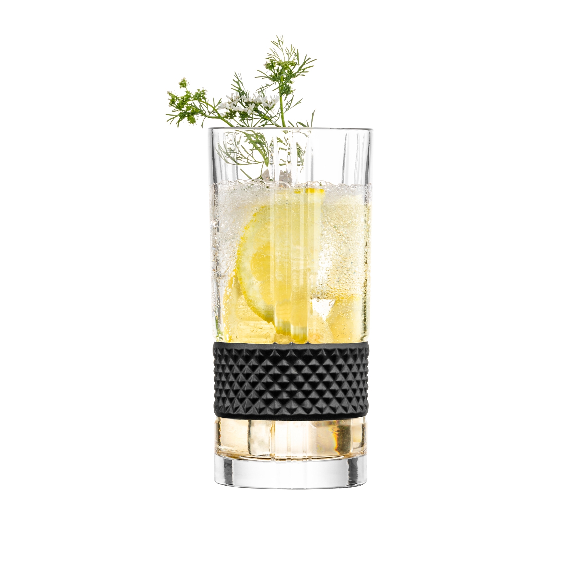 Eisch - GLEN Longdrink Glasses, Set of 2, black