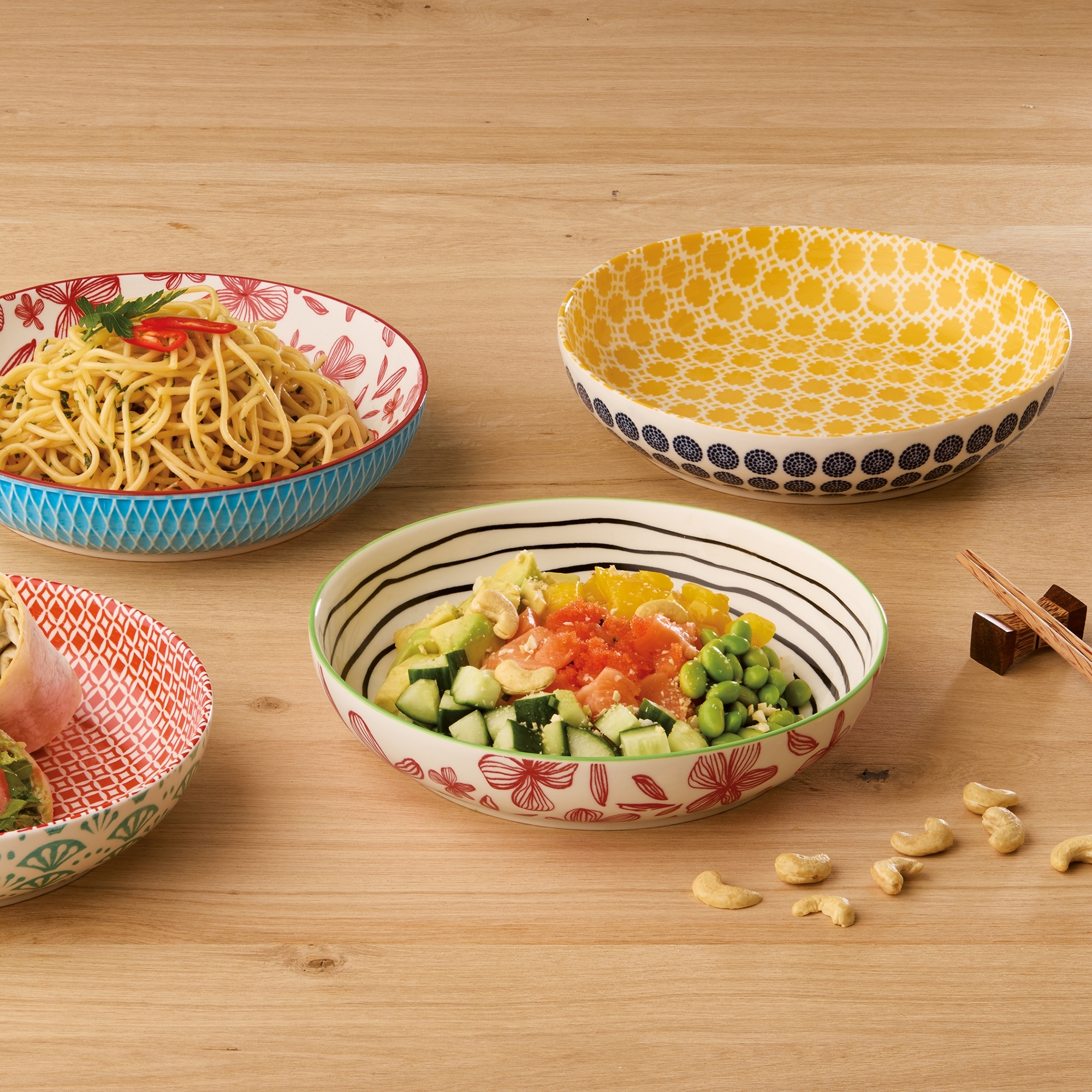 Cilio - Bowl AMICI - Points 21 cm