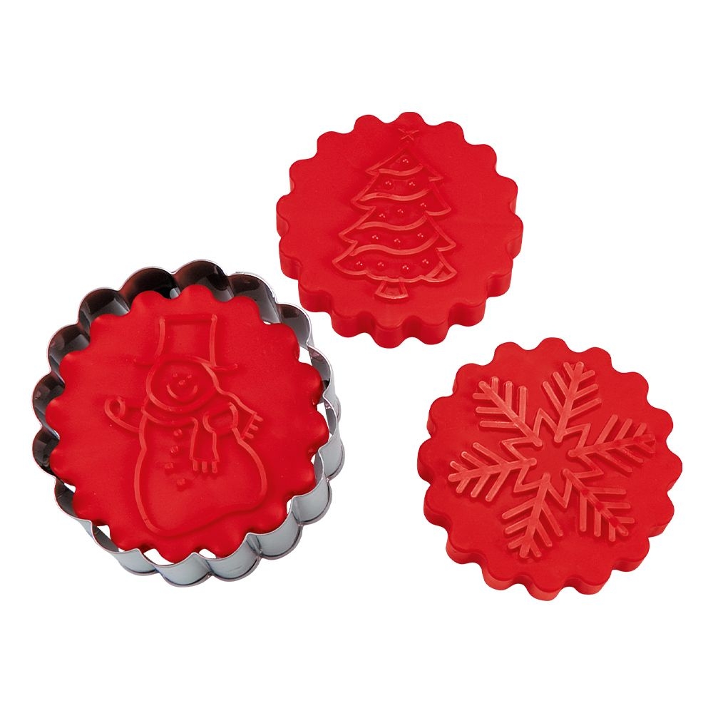 Städter - Cookie cutter Sweet winter - 3 change motifs - 6.5 cm - 5-teilig