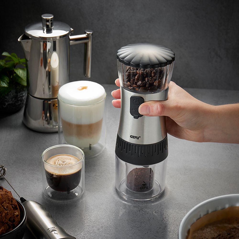 auto_awesomeMeintest du: Gefu - kaffeemühle POLVE, elektrisch