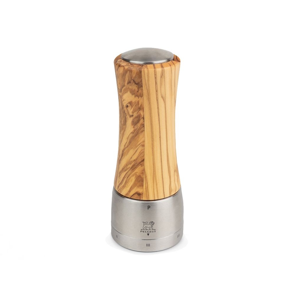 PSP Peugeot - Pepper or Salt Mill Madras - olive wood PSP Peugeot - Pepper or Salt Mill Madras - olive wood
