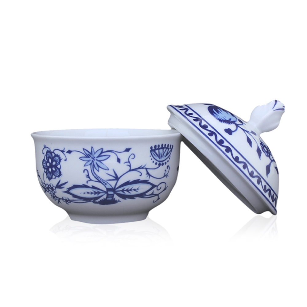 Triptis - Romantika - onion pattern - sugar bowl 0.25 l