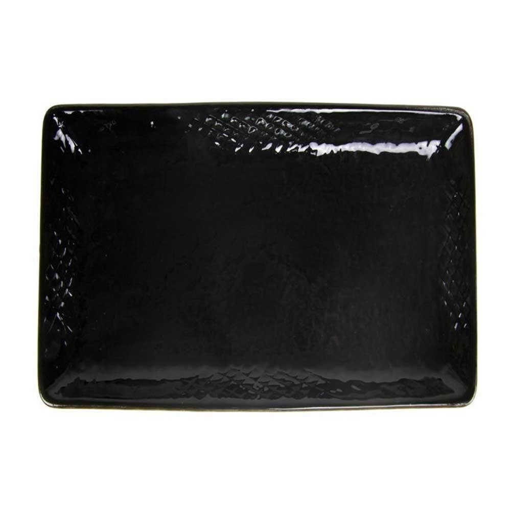 Arcucci - Schale Rechteckig 32 x 26 cm - Nero-Schwarz