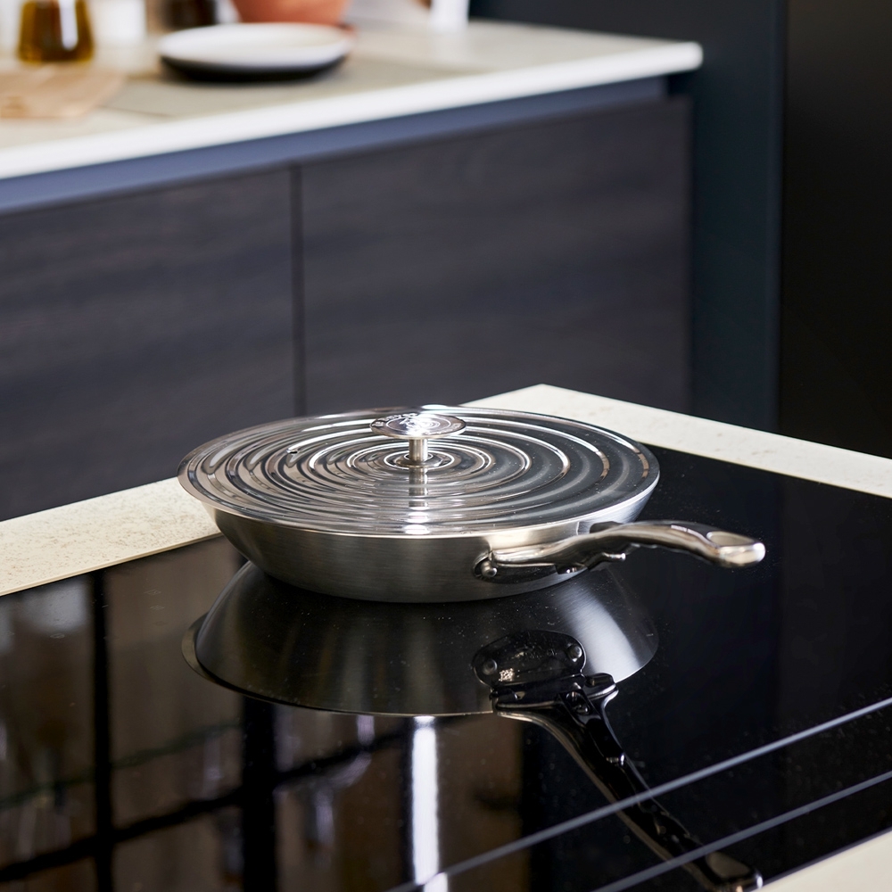 de Buyer - Universal stainless steel lid Ø 20 - 24 cm