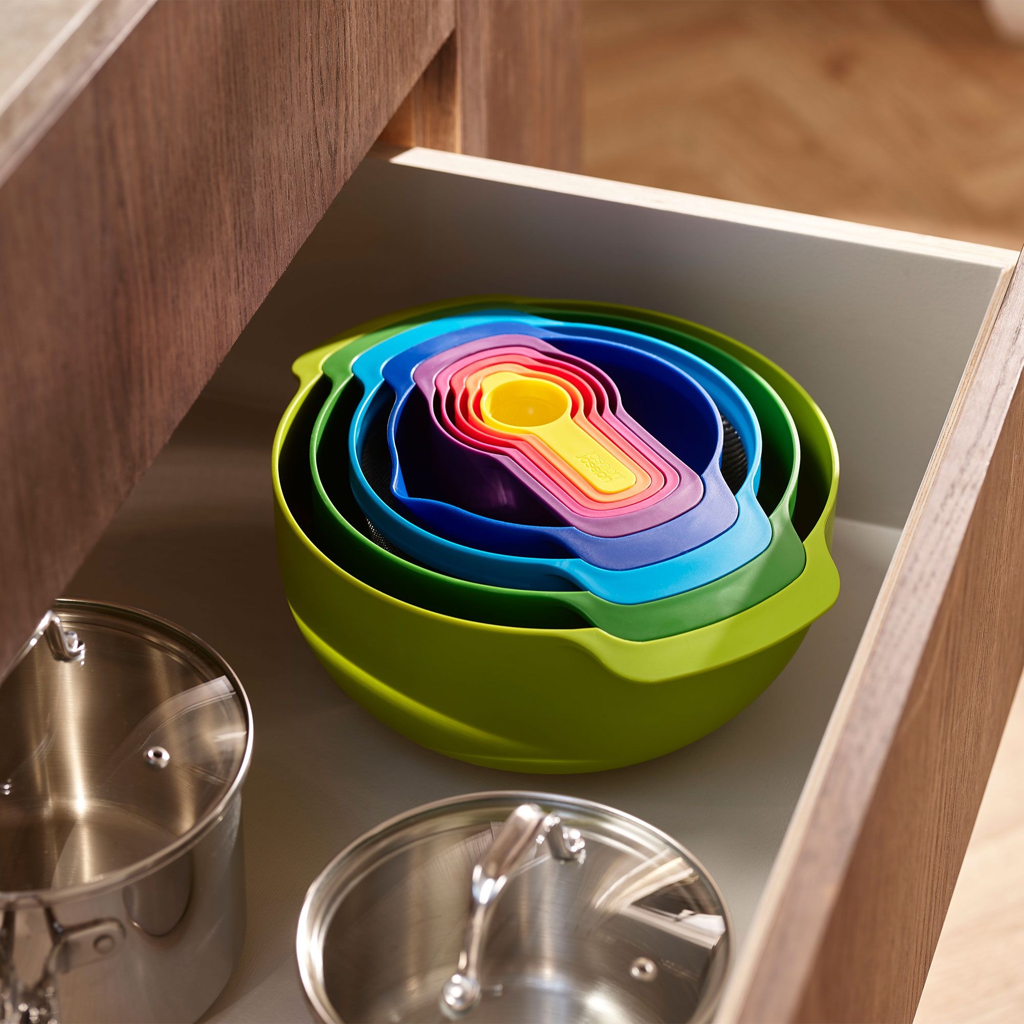 Joseph Joseph - Nest™ 9 Plus Bowl Set Colorful Joseph Joseph - Nest™ 9 Plus Bowl Set Colorful