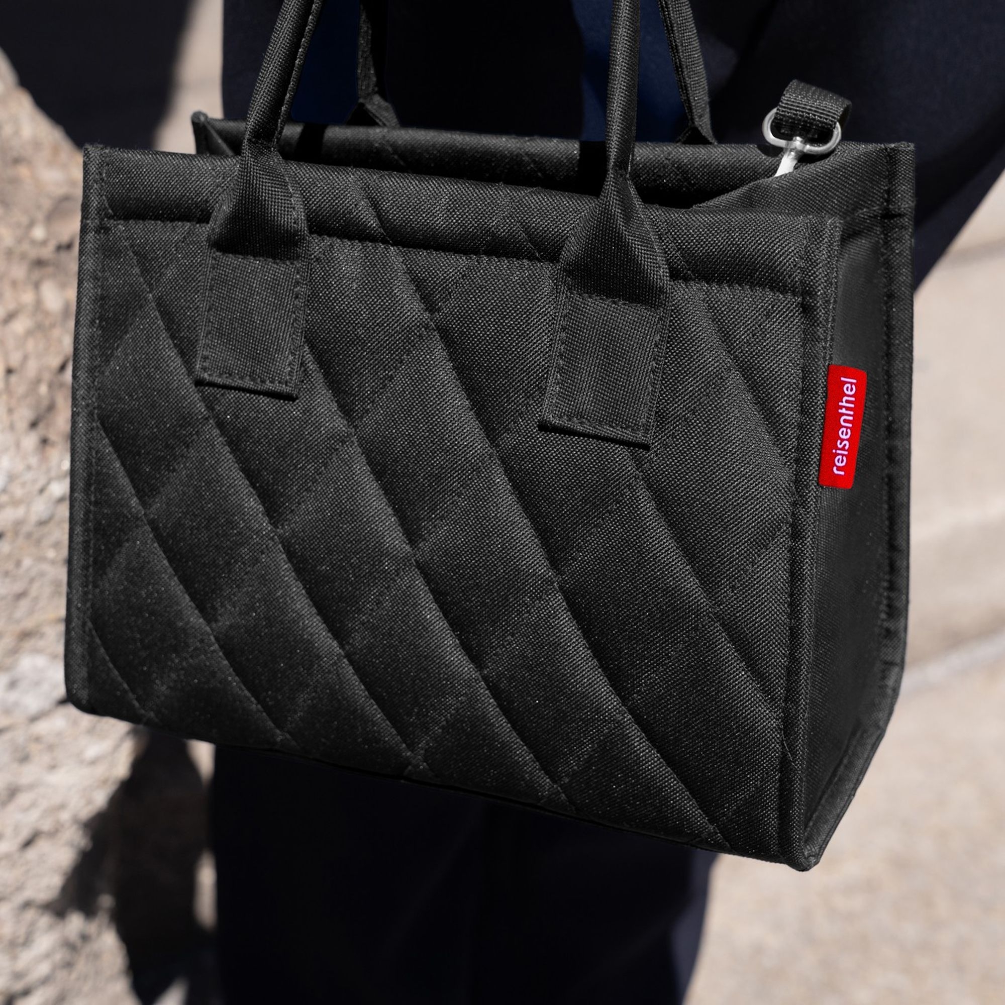 reisenthel - daily shopper XS - rhombus black