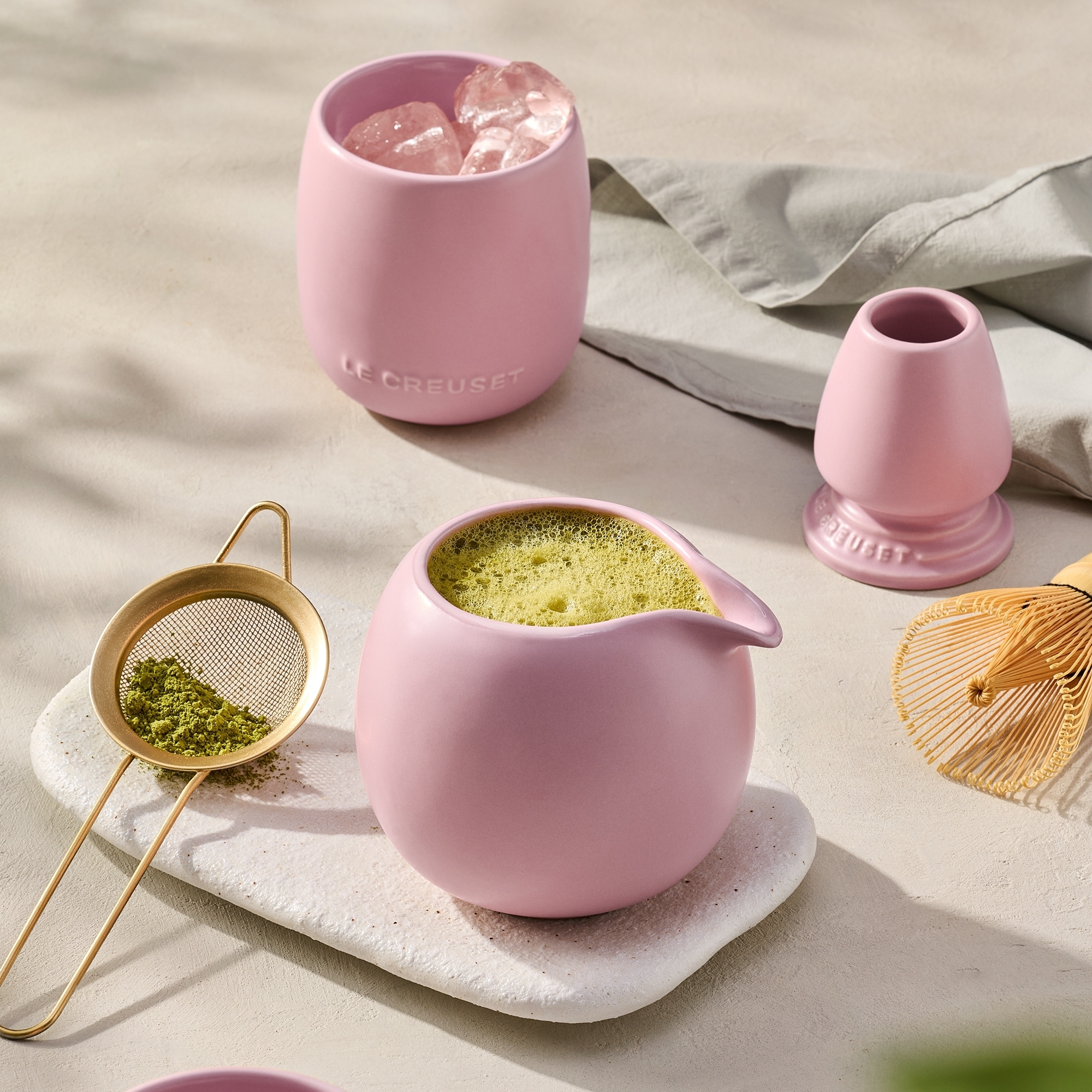 Le Creuset - Matcha Whisk and Stand Set | Serenity