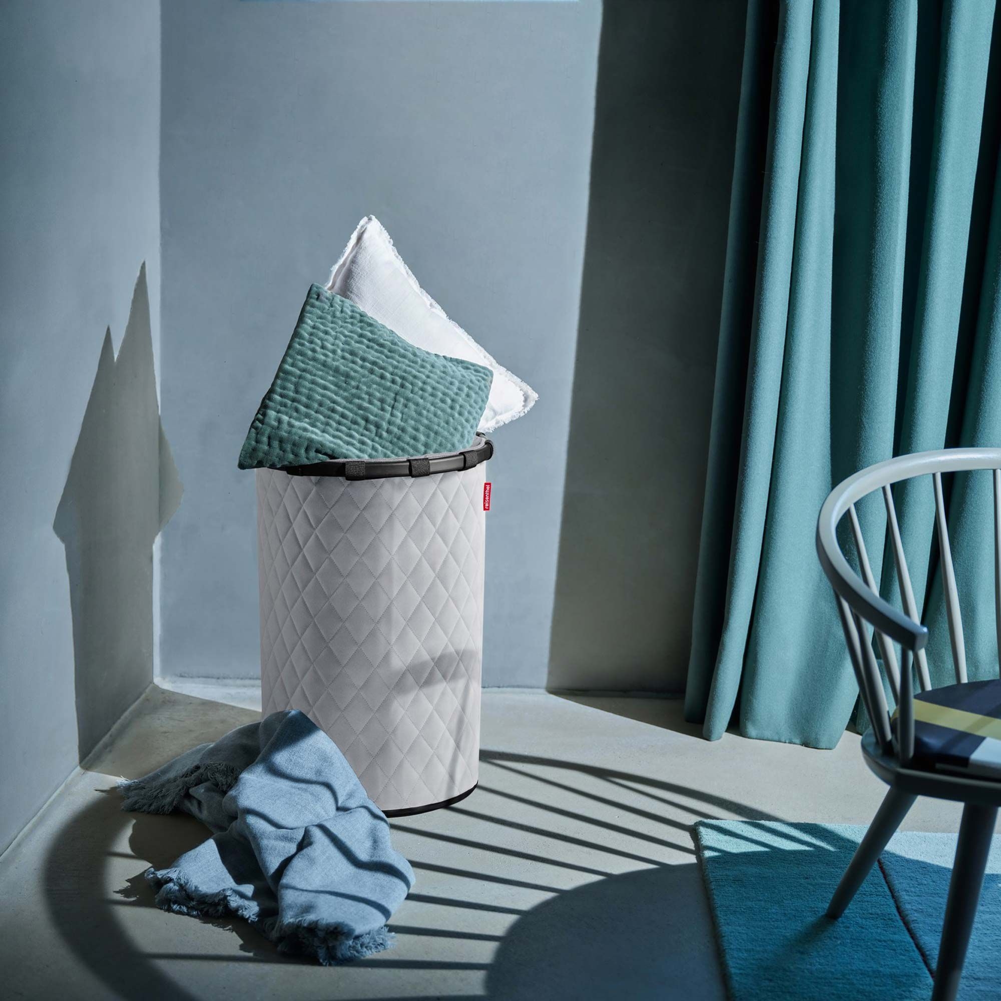 reisenthel - homebasket L - frame rhombus light grey reisenthel - homebasket L - frame rhombus light grey