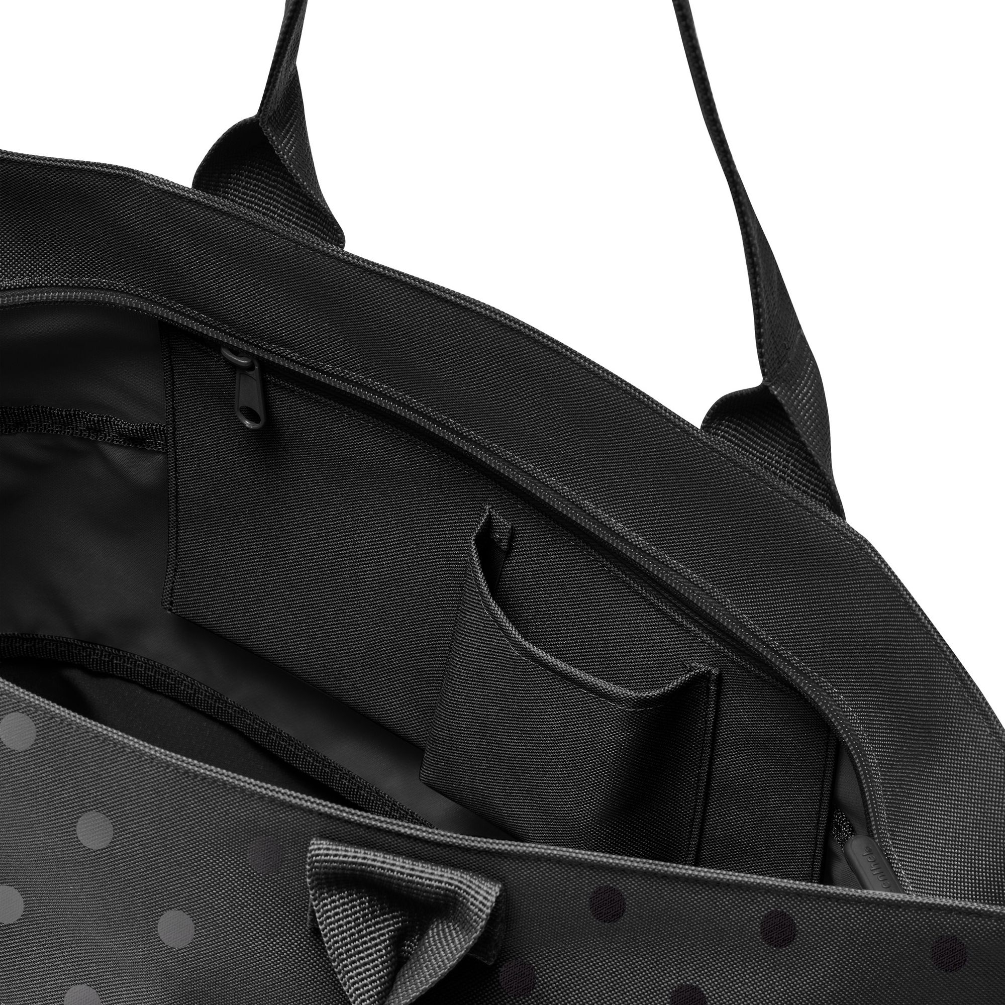 reisenthel - shopper e1 - glossy dots black