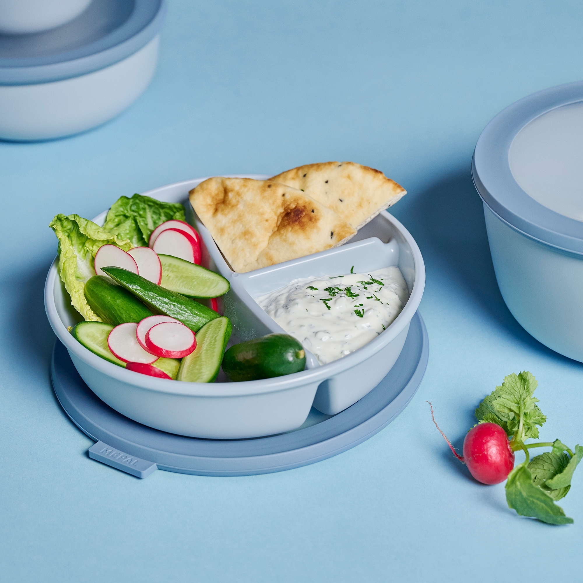 Mepal - Cirqula Bento Bowl 250+250+500 ml - verschiedene Farben