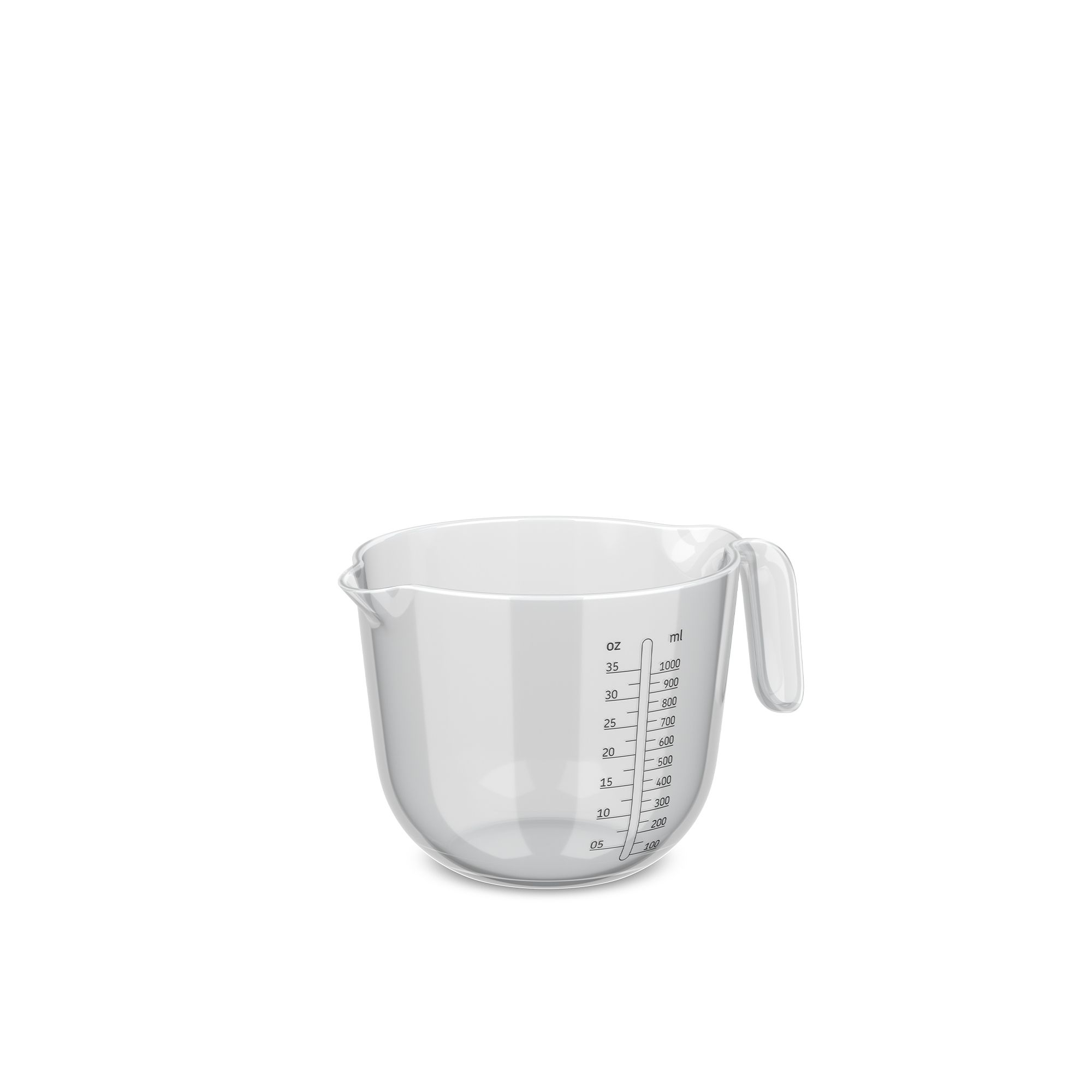 Transparenter Mepal Chef It Messbecher 1000 ml mit Skala