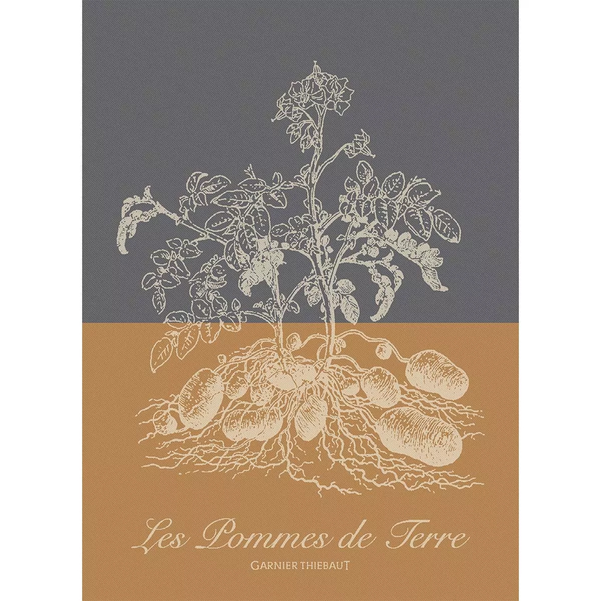 Garnier-Thiebaut Kitchentowels - Pommes de Terre Ocre