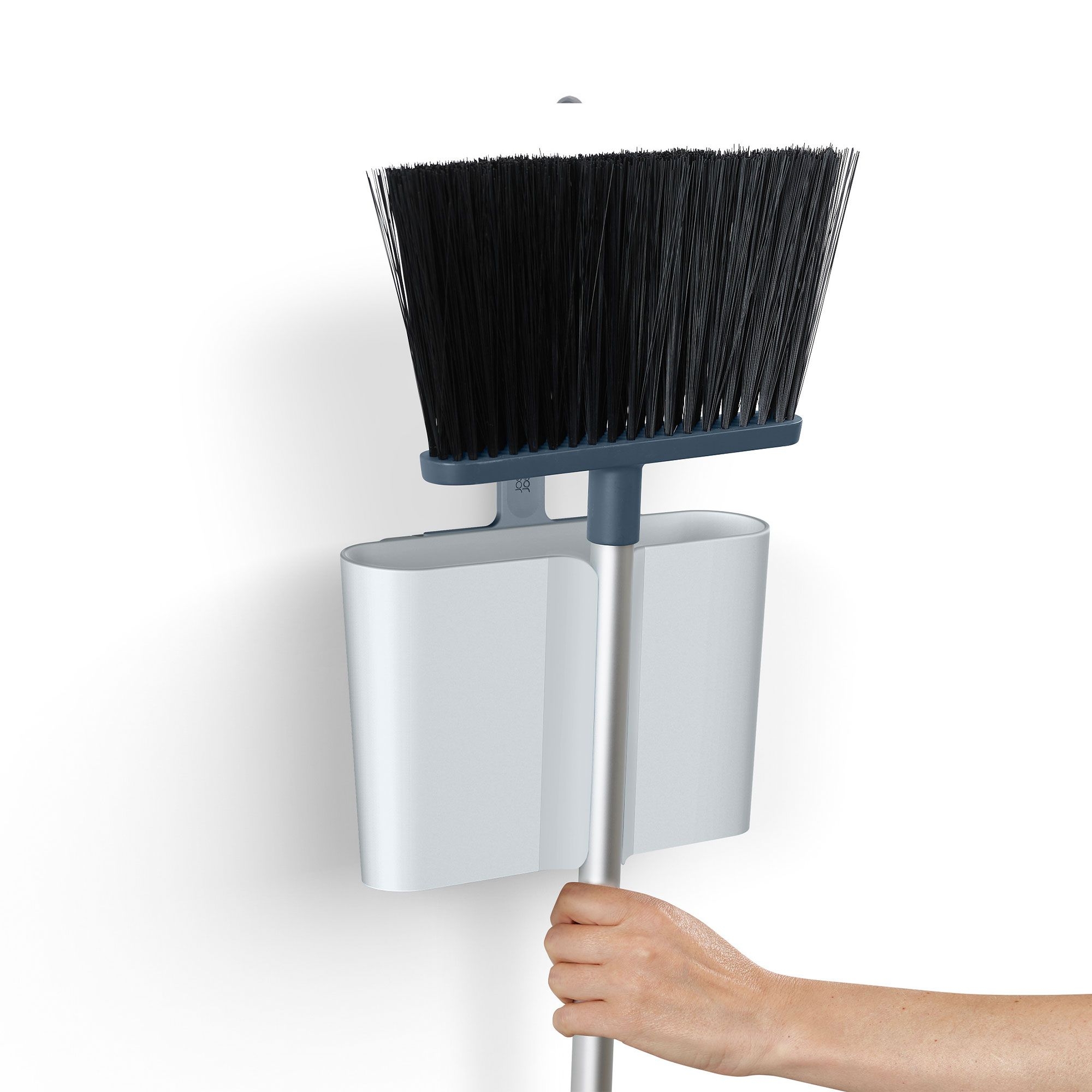 Joseph Joseph - CleanStore Wall-mounted broom - blue Joseph Joseph - CleanStore Wall-mounted broom - blue