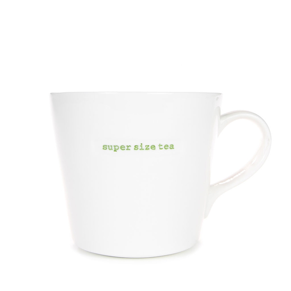 MAKE - Large Bucket Mug ""super size tea"" 500 ml