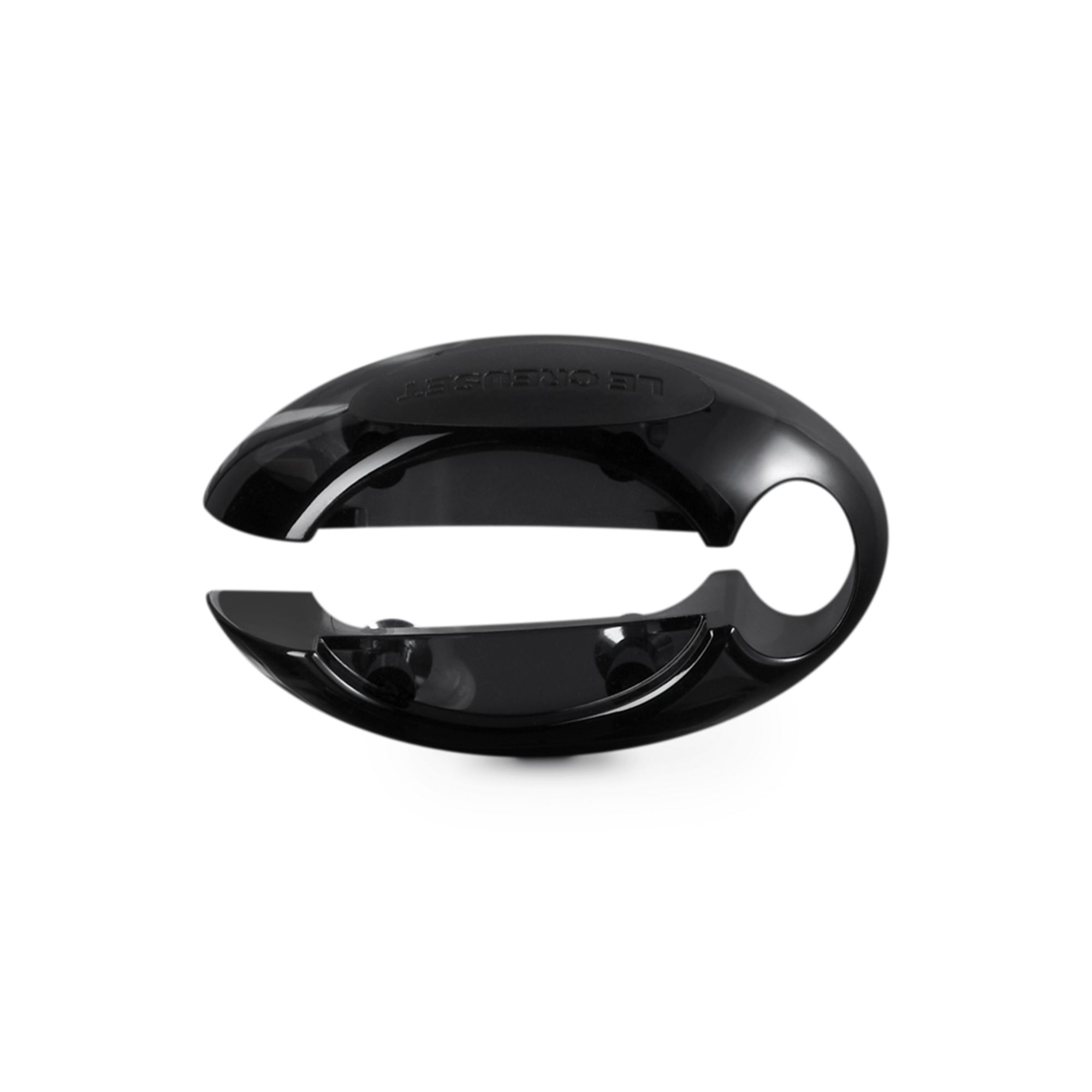 Eleganter schwarzer Folienschneider für Flaschenhals