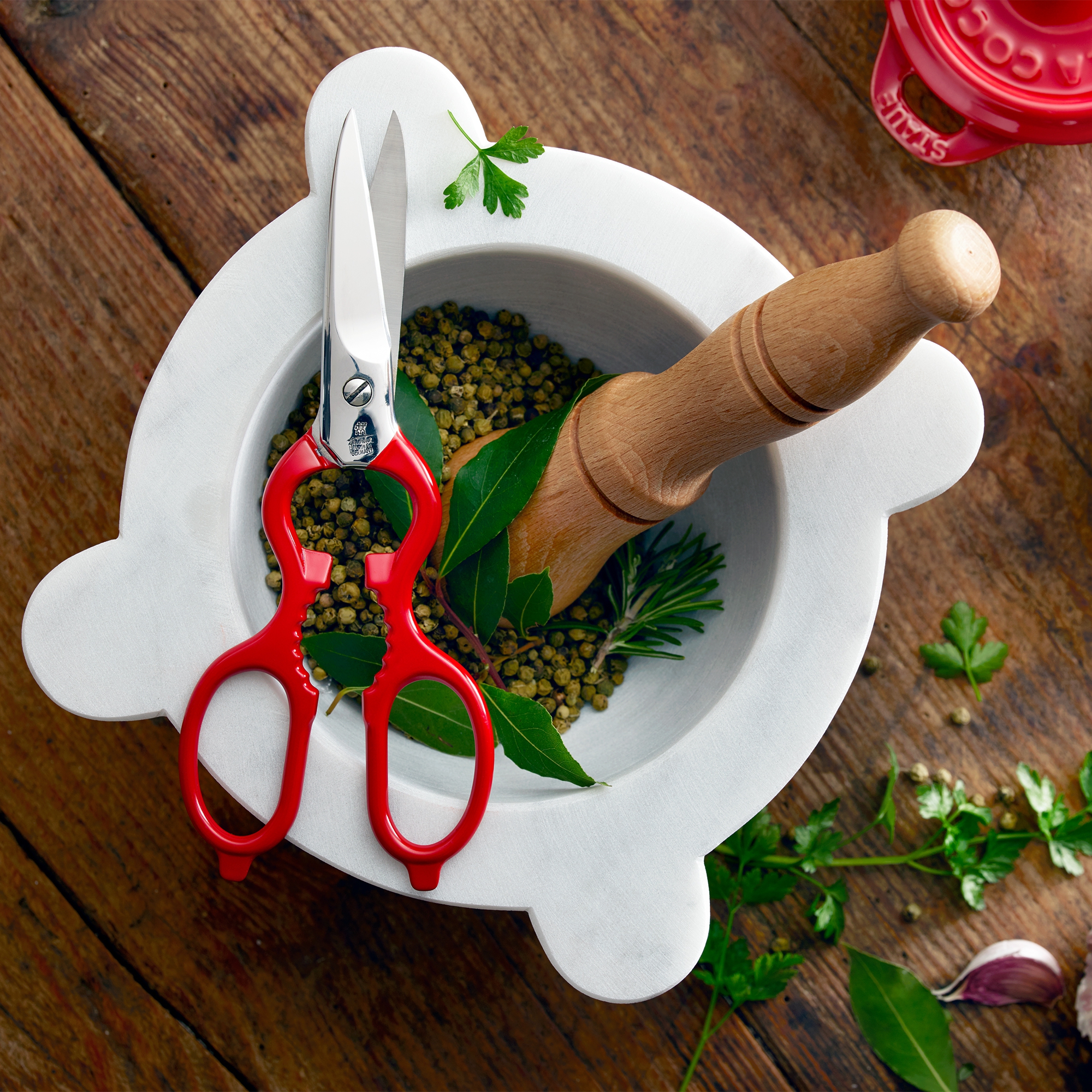 Zwilling - kitchen aid - multi-purpose scissors red - 20 cm