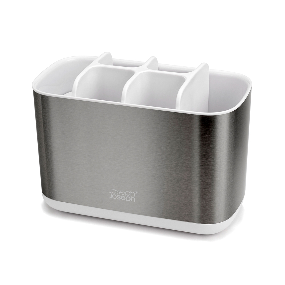Joseph Joseph - EasyStore™ Steel Large Toothbrush Holder Joseph Joseph - EasyStore™ Steel Large Toothbrush Holder