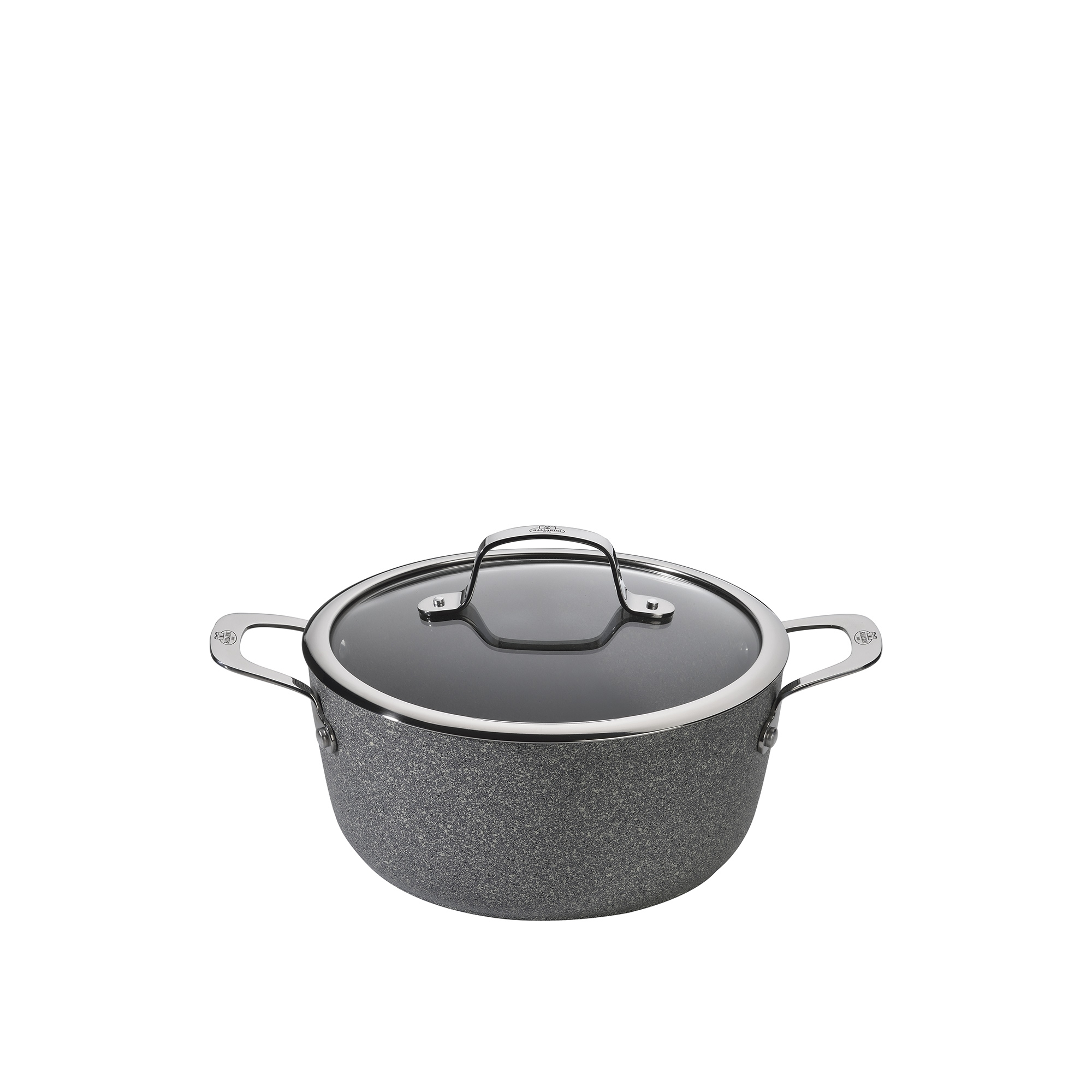 BALLARINI - Cooking pot with lid | Salina | 16 cm | Granitium Ti-X BALLARINI - Cooking pot with lid | Salina | 16 cm | Granitium Ti-X
