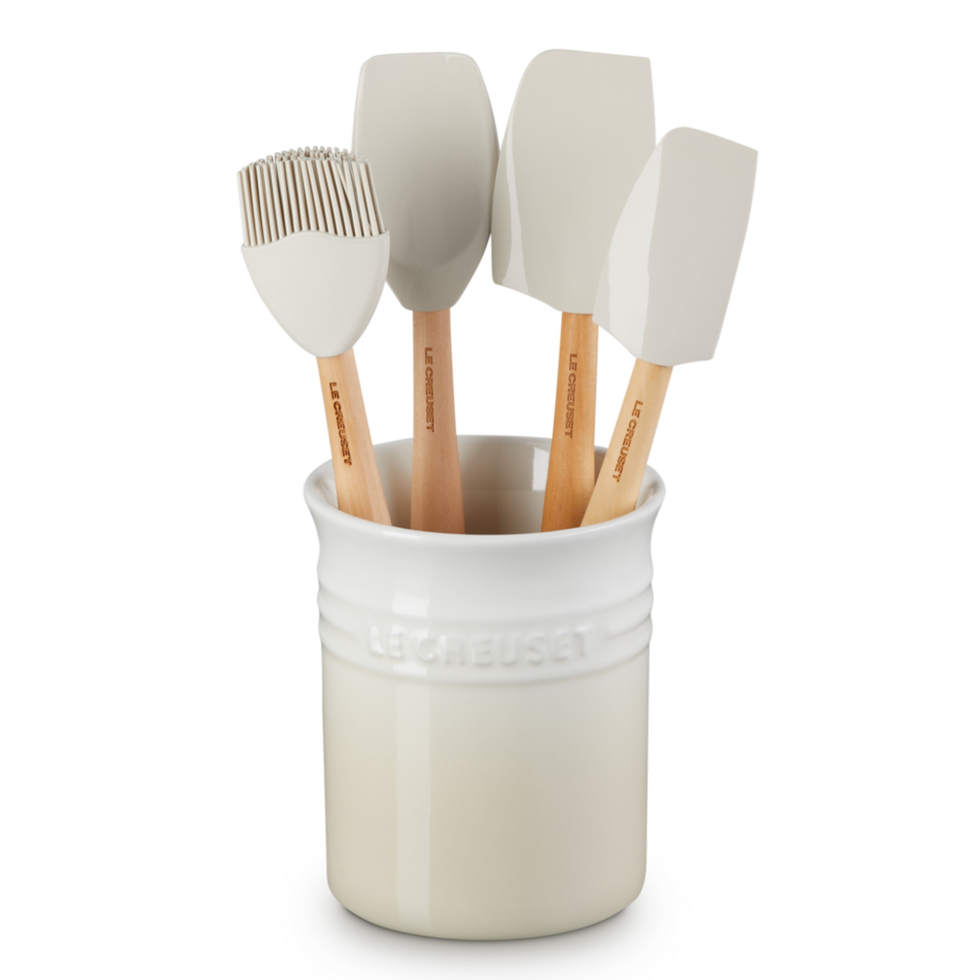 Le Creuset - Kochkellen-Set 5tlg. Craft - Meringue
