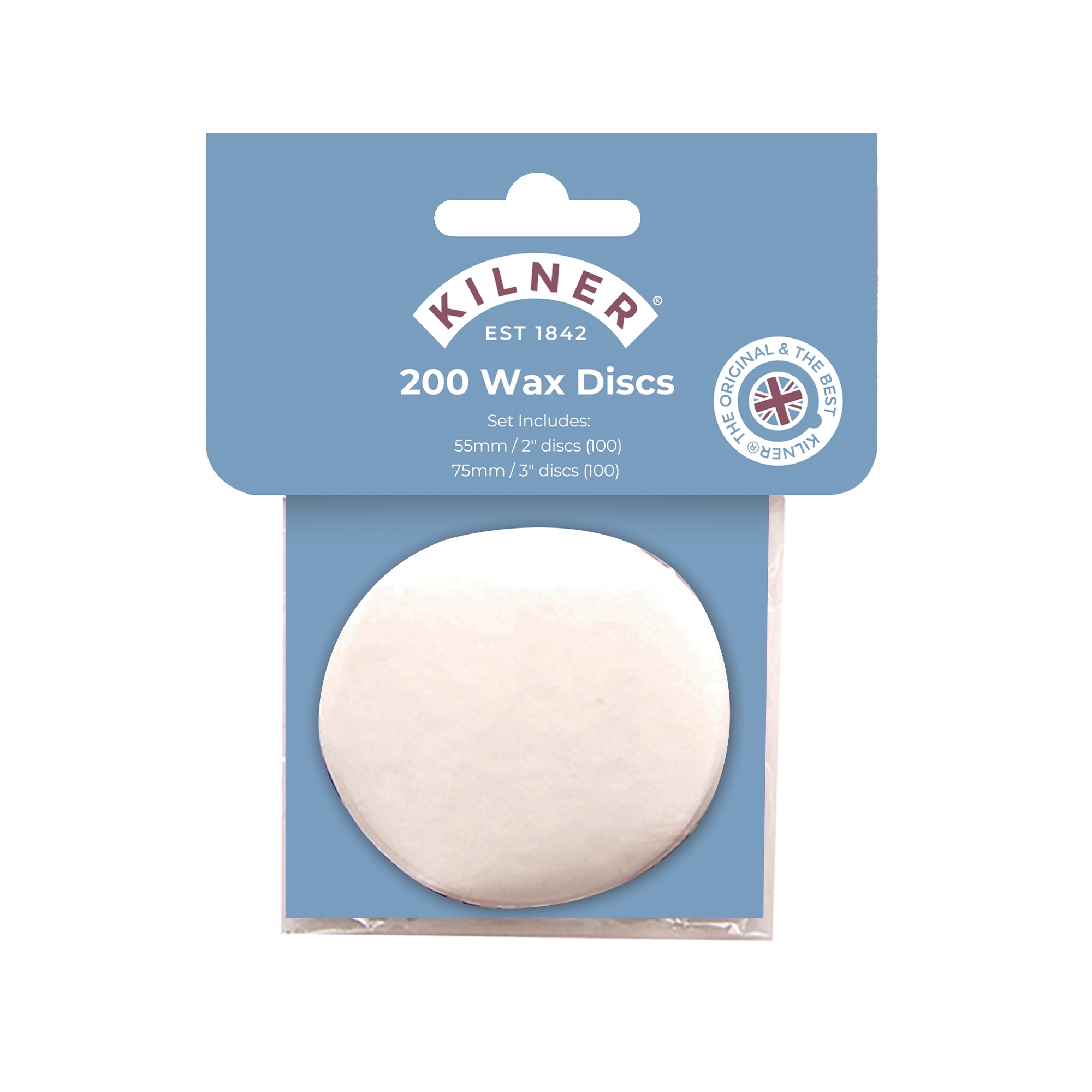 Kilner - Wax Discs - pack of 200 Kilner - Wax Discs - pack of 200