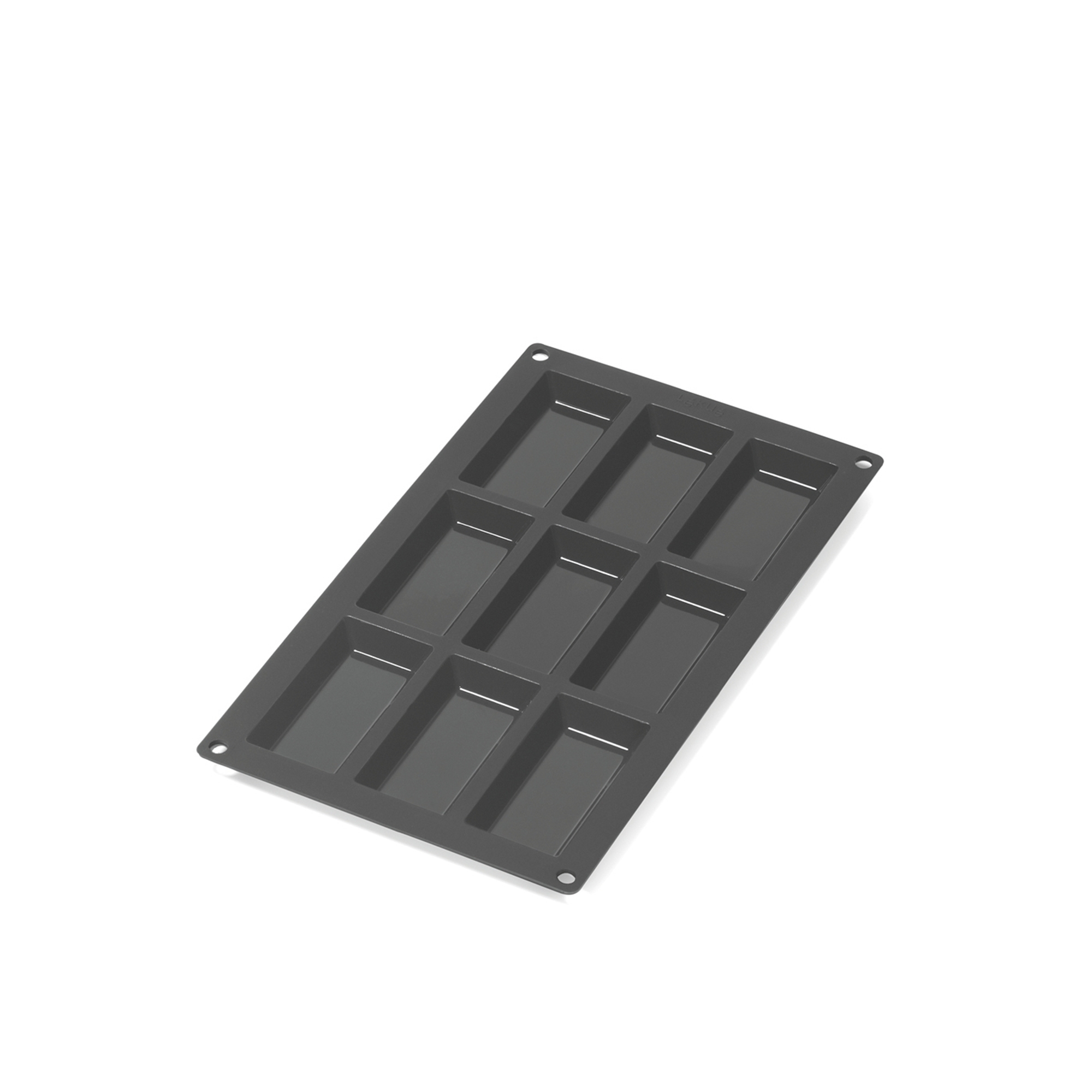 Lékué - silicone Financier baking mold, 9 cavities