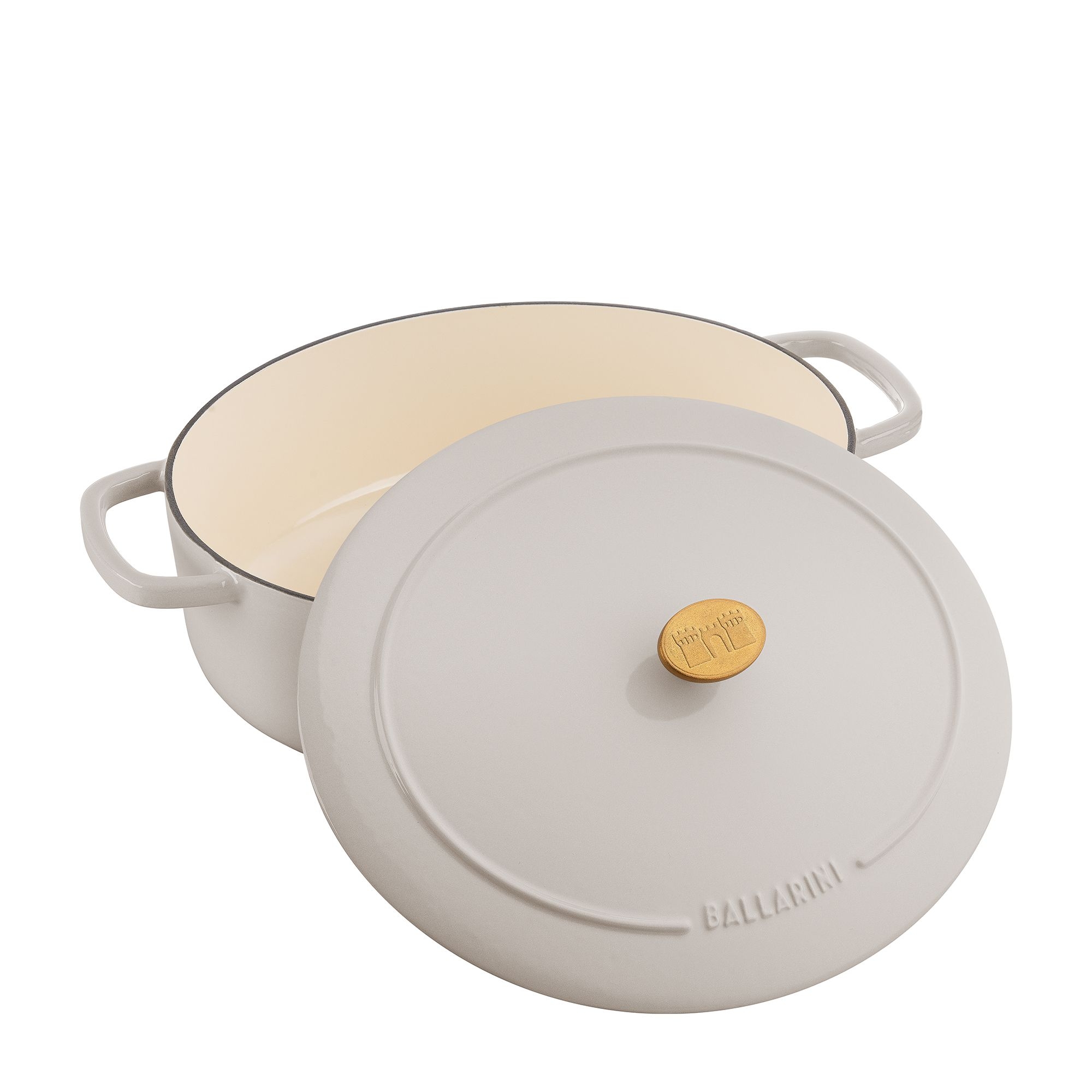 BALLARINI - Cocotte | Bellamonte | oval | 31 cm | ivory